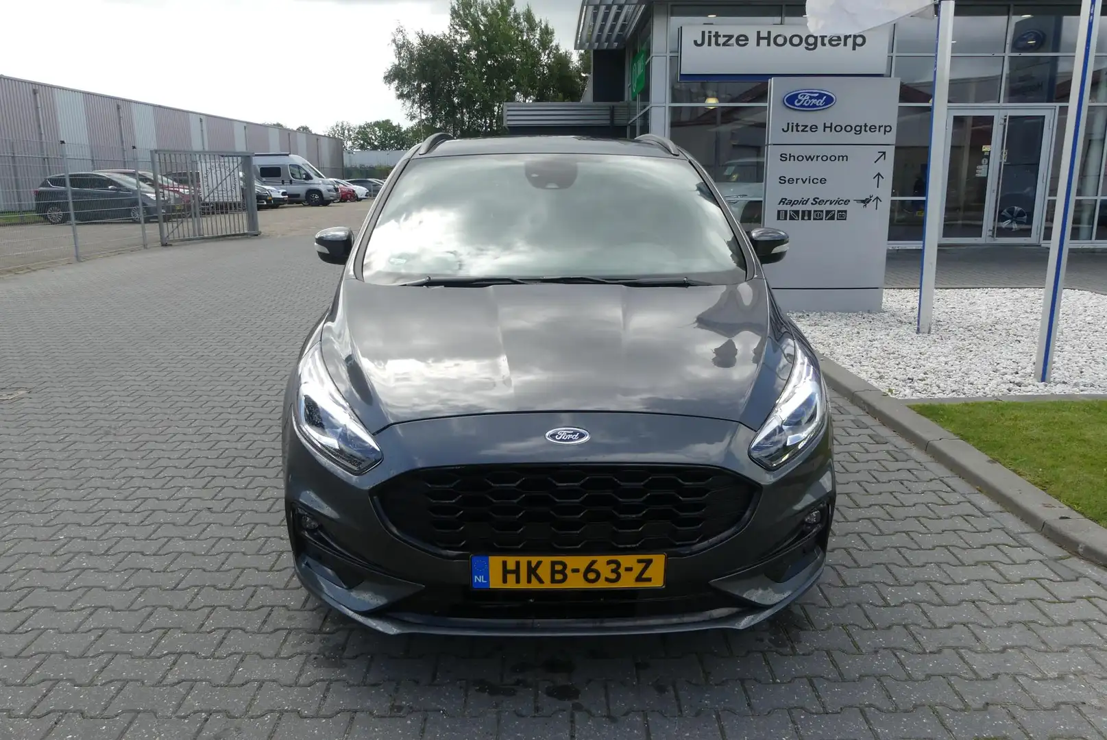 Ford S-Max 2.5i HEV 5P ST LINE NAVI,ADAPTIVE CRUISE,TREKHAAK Grijs - 2