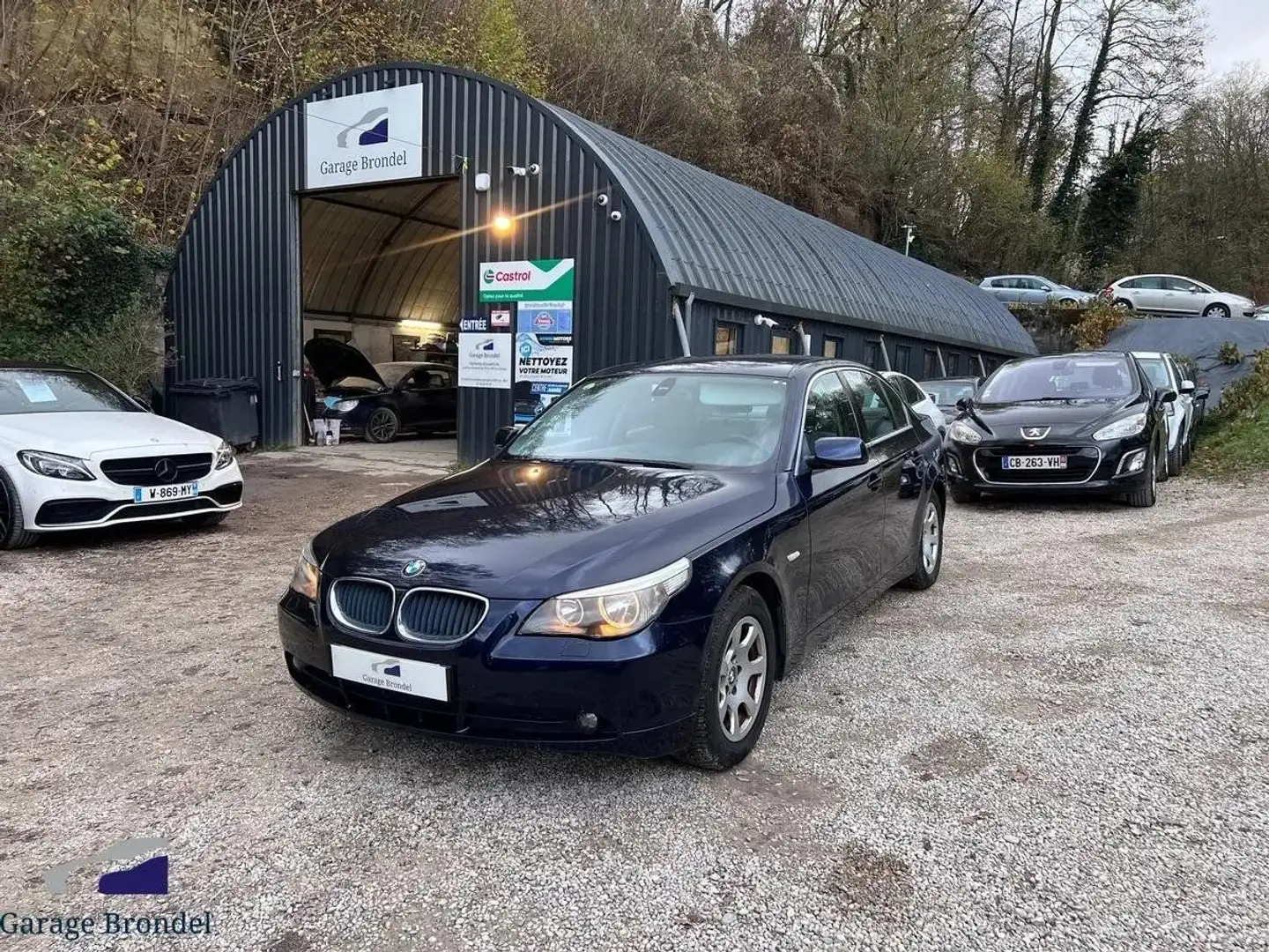 BMW 520 520i (E60) 2.2i 170cv Azul - 1
