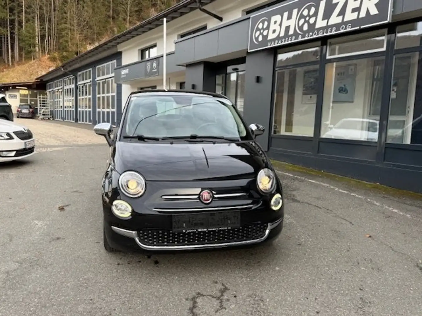 Fiat 500 1,2 Fire Lounge Schwarz - 1