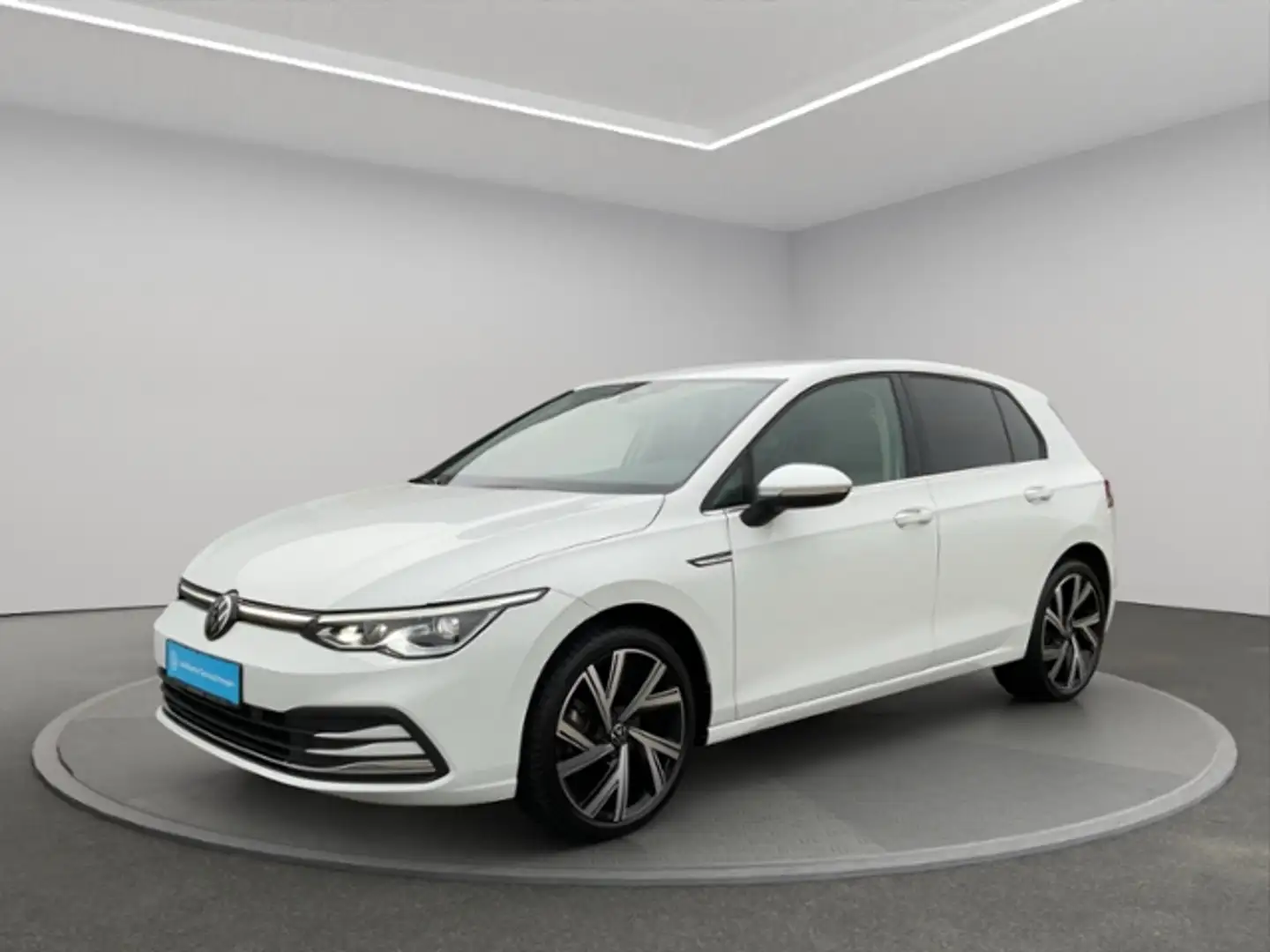 Volkswagen Golf VIII 1.5 eTSI DSG Style NAVI+LED PLUS+KAMERA+ACC+ Weiß - 1