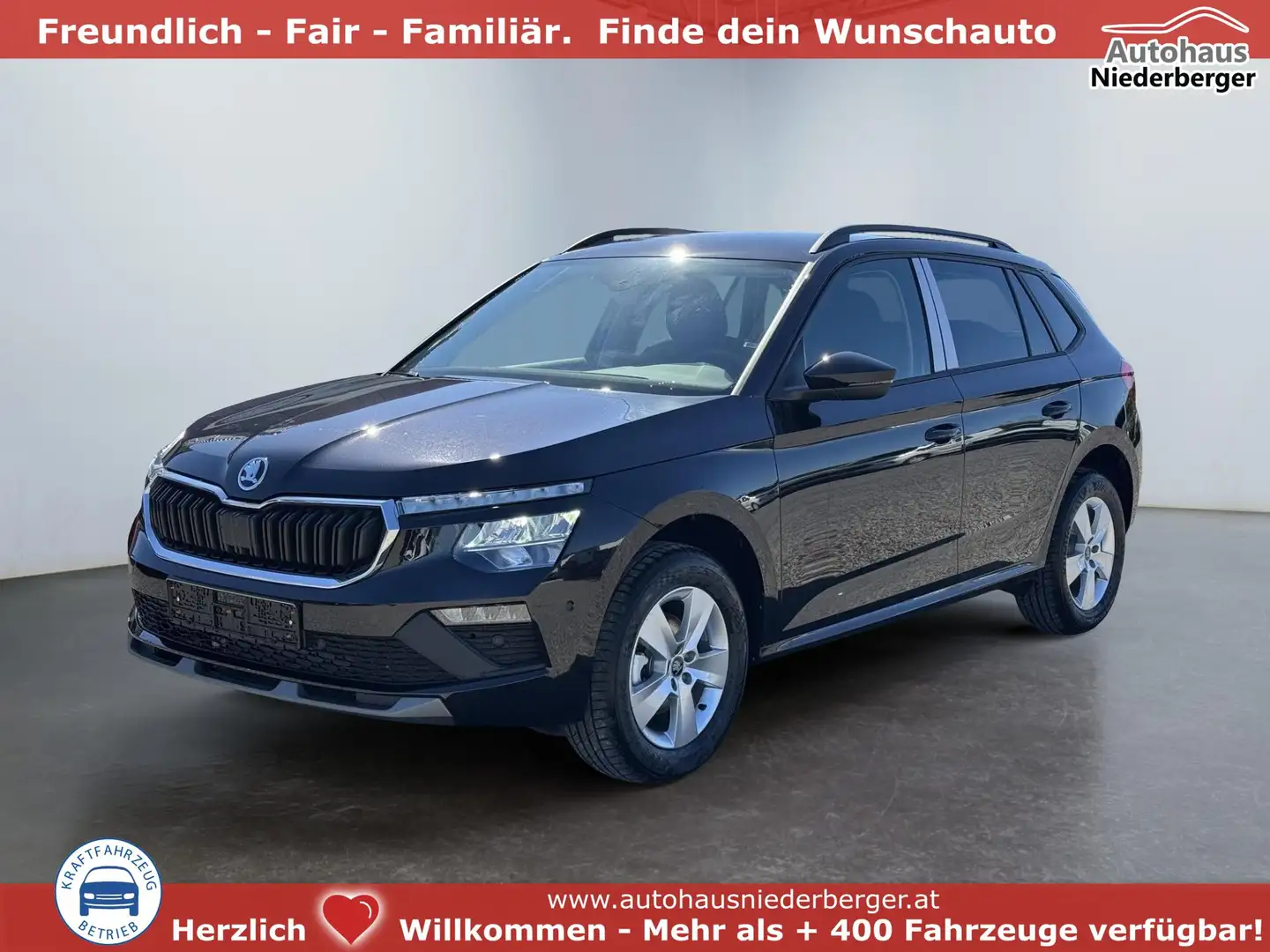 Skoda Kamiq Extra Plus 1,5 TSI DSG 2Zokli 2x Einparkhilfe A... Schwarz - 1
