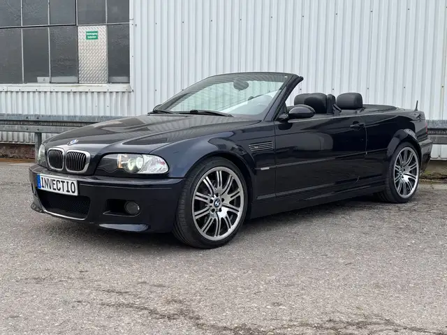 BMW M3 Cabrio Schalter DE Fahrzeug Carbonschwarz