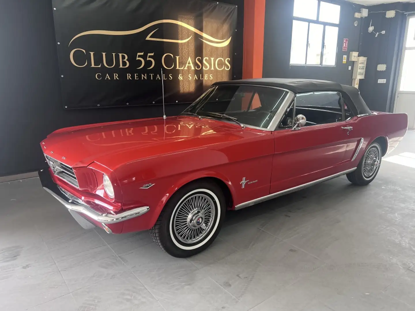 Ford Mustang 289 Cabrio Rosso - 1