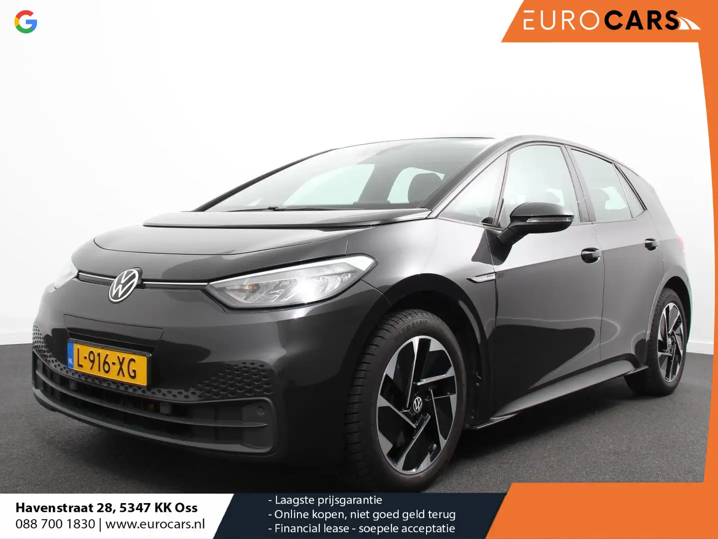 Volkswagen ID.3 Life 58 kWh Climate control Navigatie Cruise contr Gris - 1