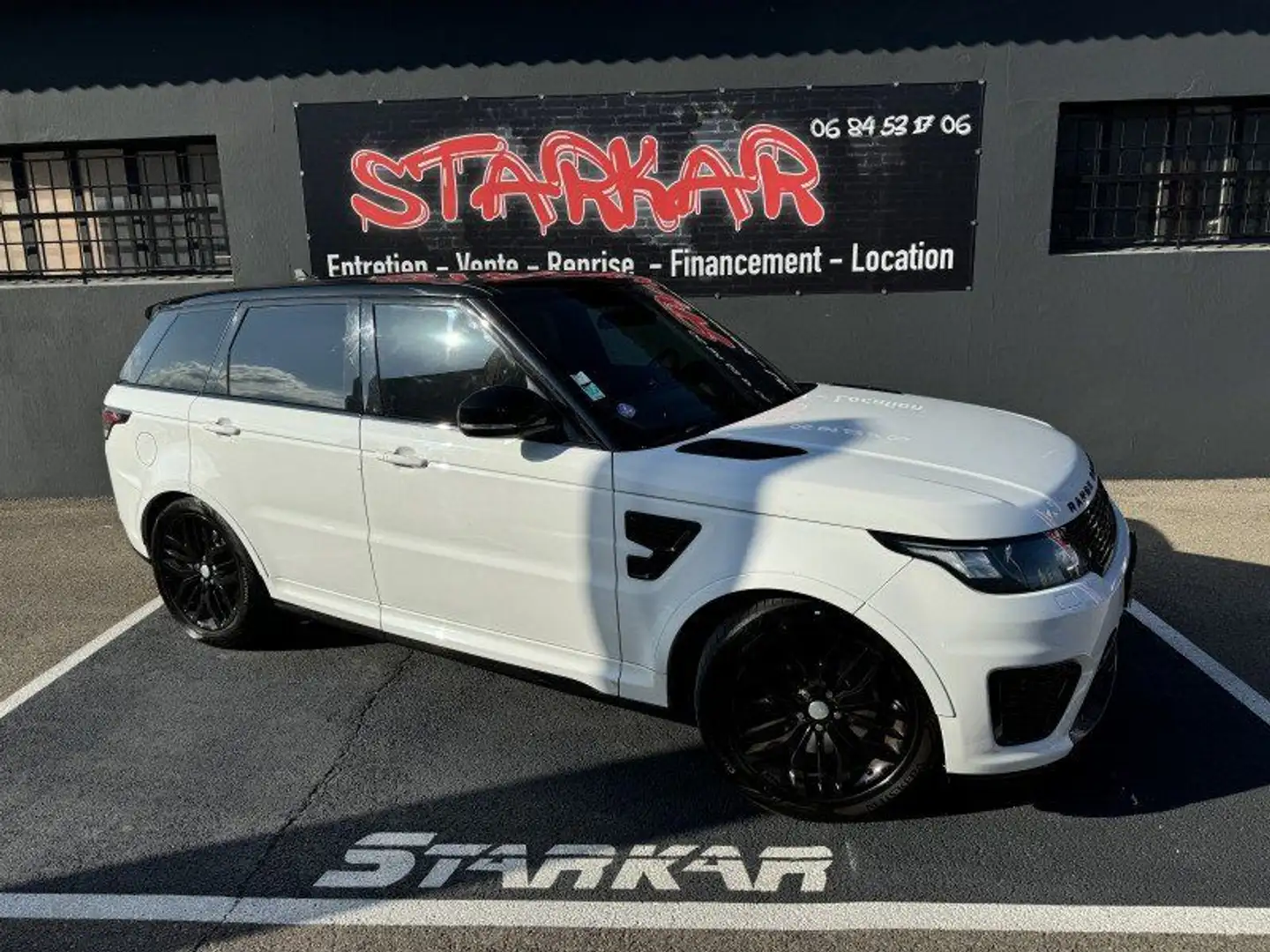 Land Rover Range Rover Sport 5.0 V8 SUPERCHARGED 550 SVR MARK IV Blanc - 1