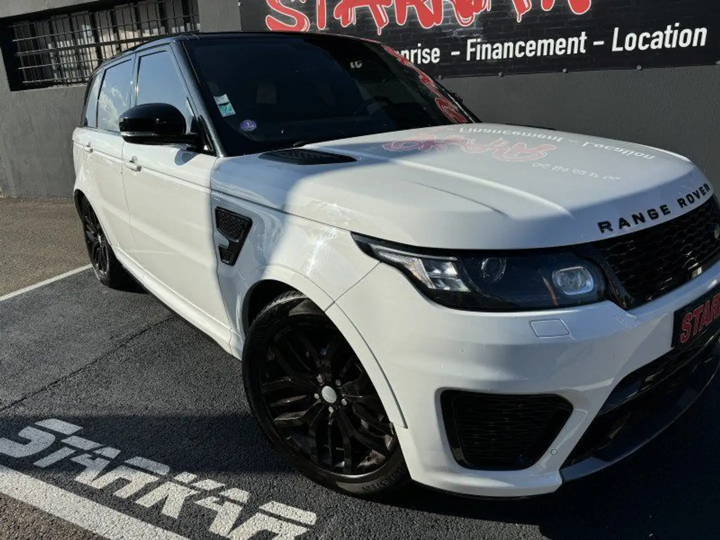 Land Rover Range Rover Sport 5.0 V8 SUPERCHARGED 550 SVR MARK IV Blanc - 2