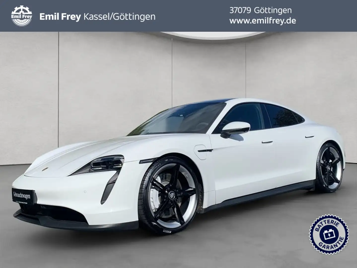 Porsche Taycan 4S/Motor Sound/Abstandstempomat/Pano/4+1 Weiß - 1