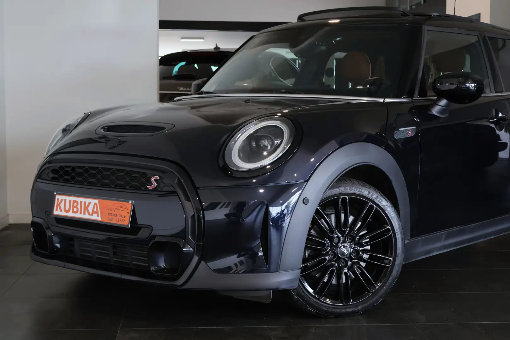 MINI Cooper S 2.0A Head-Up PANO Navi Leer Keyless CAM Garantie * Fekete - 2
