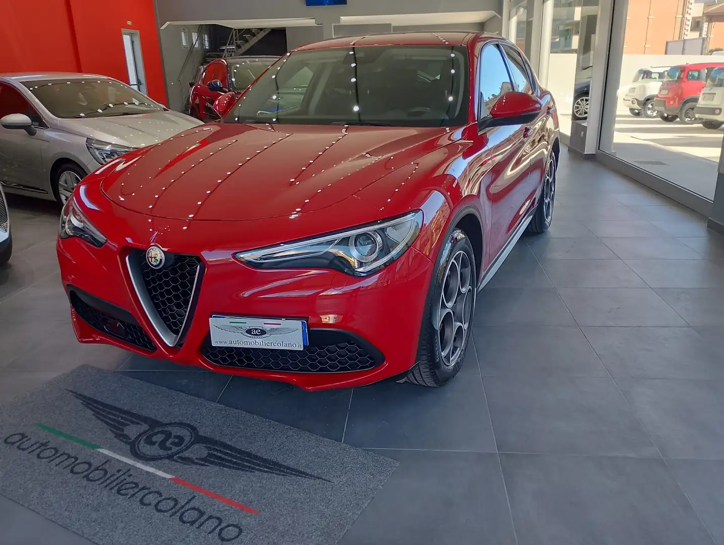 Alfa Romeo Stelvio Stelvio 2.2 t Sport Tech rwd 160cv auto Rouge - 2