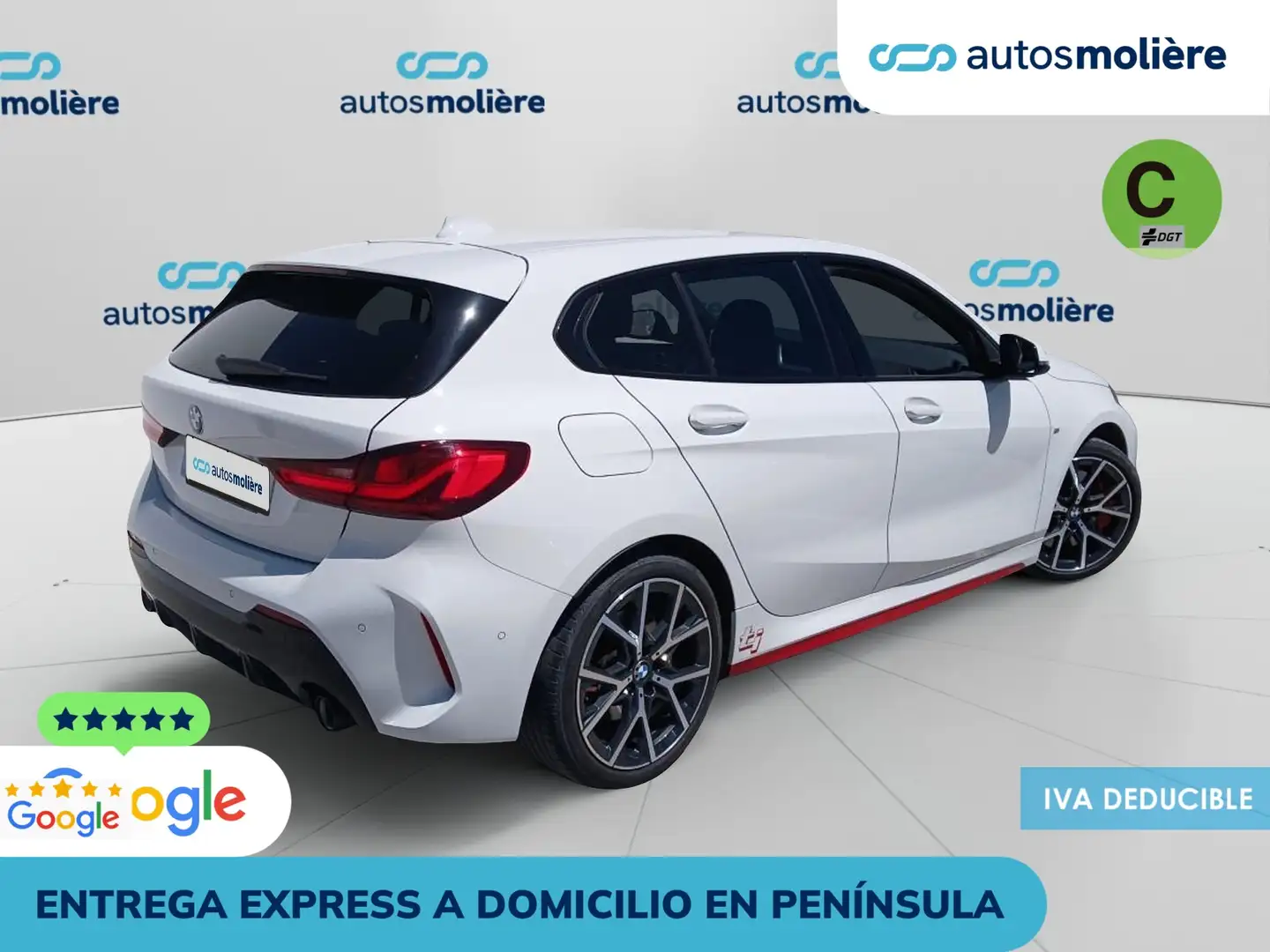 BMW 128 128tiA Blanc - 2