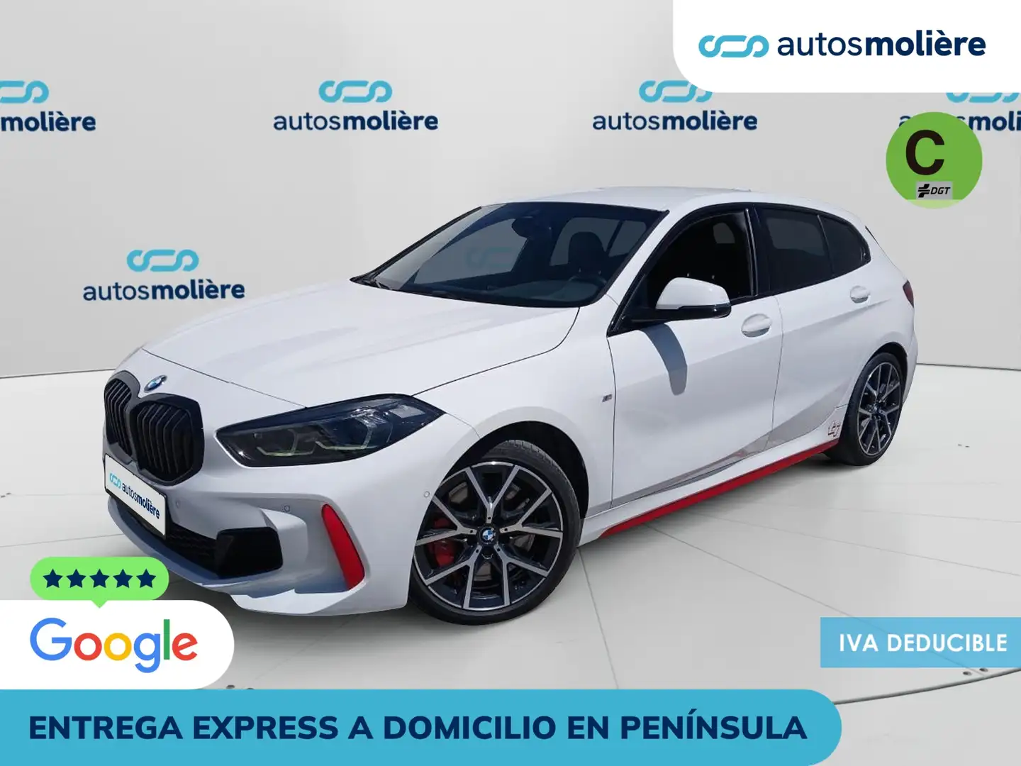 BMW 128 128tiA Blanc - 1