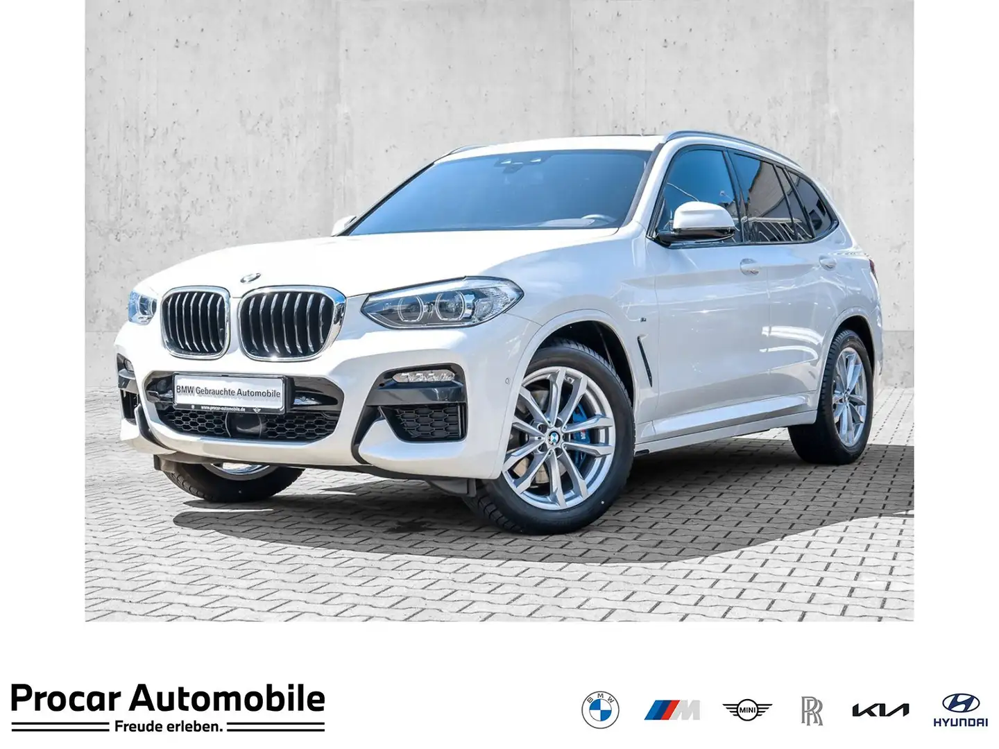BMW X3 xDrive30d A M Sport HUD PANO ACC AHK RFK LED Weiß - 1