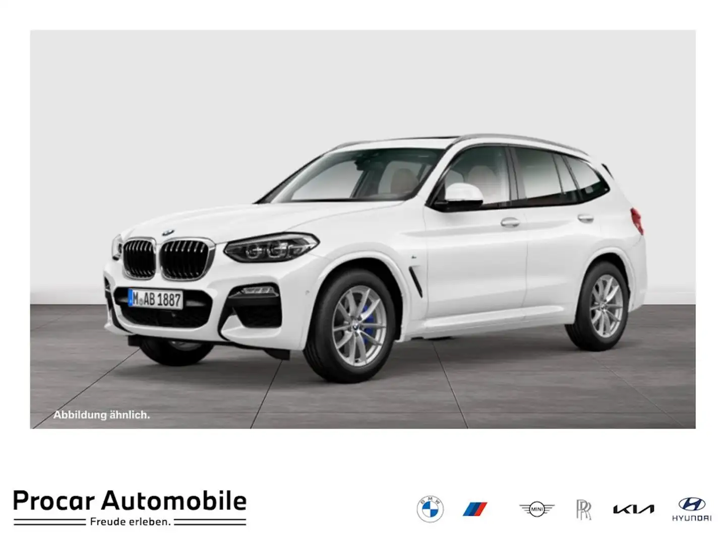 BMW X3 xDrive30d A M Sport HUD PANO ACC AHK RFK LED Weiß - 1