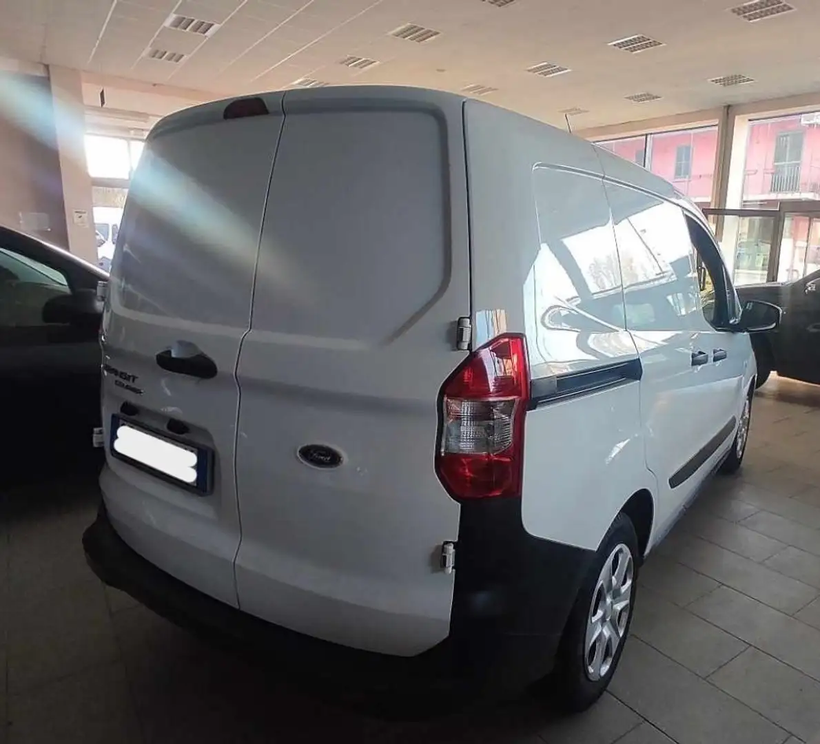 Ford Transit Courier 1.0 EcoBoost 100CV Van Trend Blanc - 2