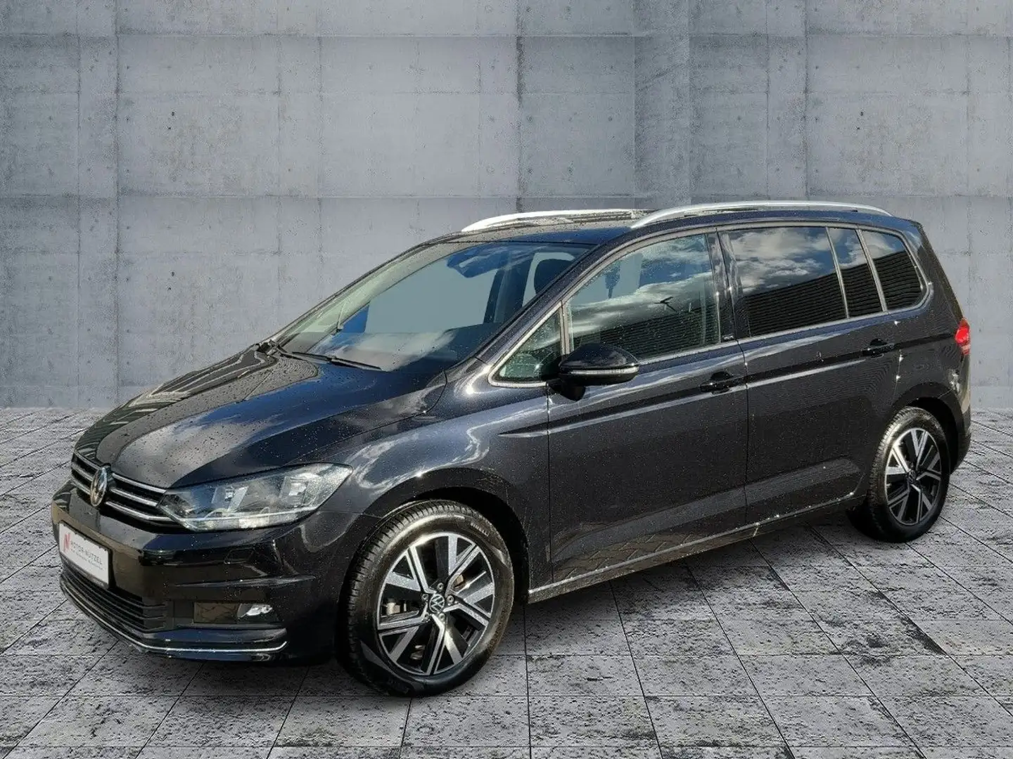 Volkswagen Touran 2.0 TDI DSG MOVE NAVI+APP+ACC+SHZ+PDC+RFK Schwarz - 2