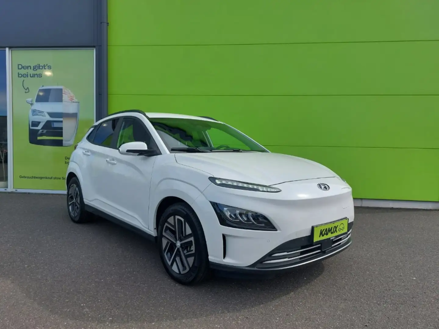 Hyundai KONA Aut.KAMERA+VIRTUAL+TEMPO+CARPLAY Weiß - 1