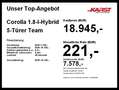 Toyota Corolla 1.8-l-Hybrid 5-Türer Team Deutschland Weiß - thumbnail 3