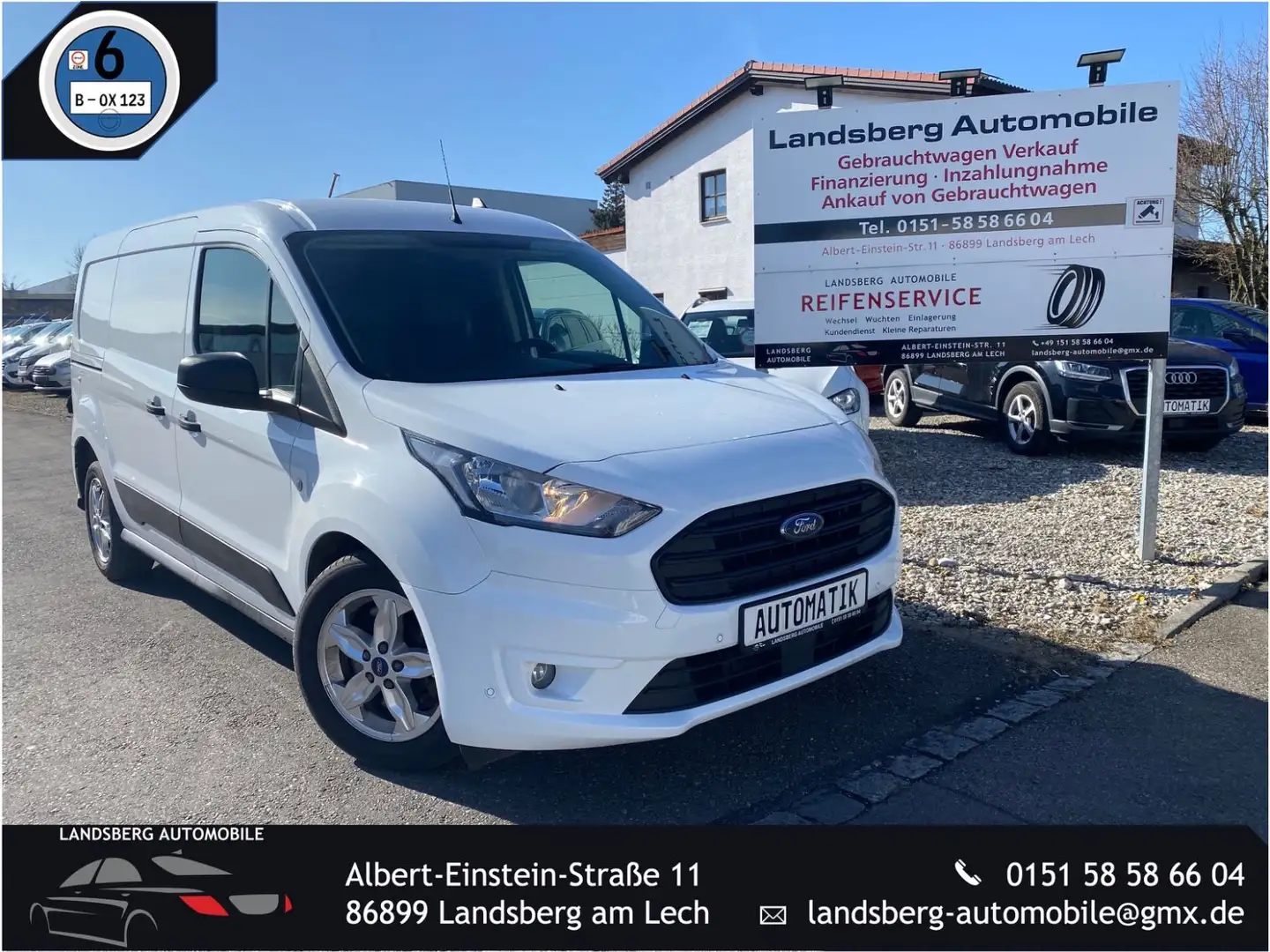 Ford Transit Connect Kasten lang Trend Weiß - 1