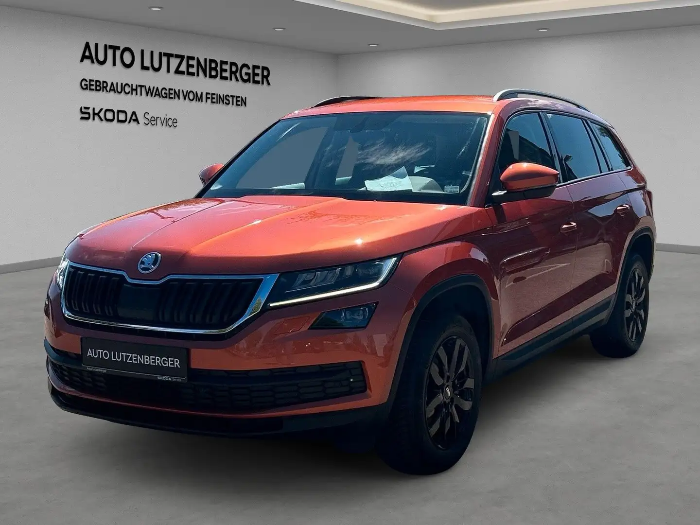 Skoda Kodiaq Ambition 1.4 TSI DSG Navi Shz EPH AHK Orange - 1