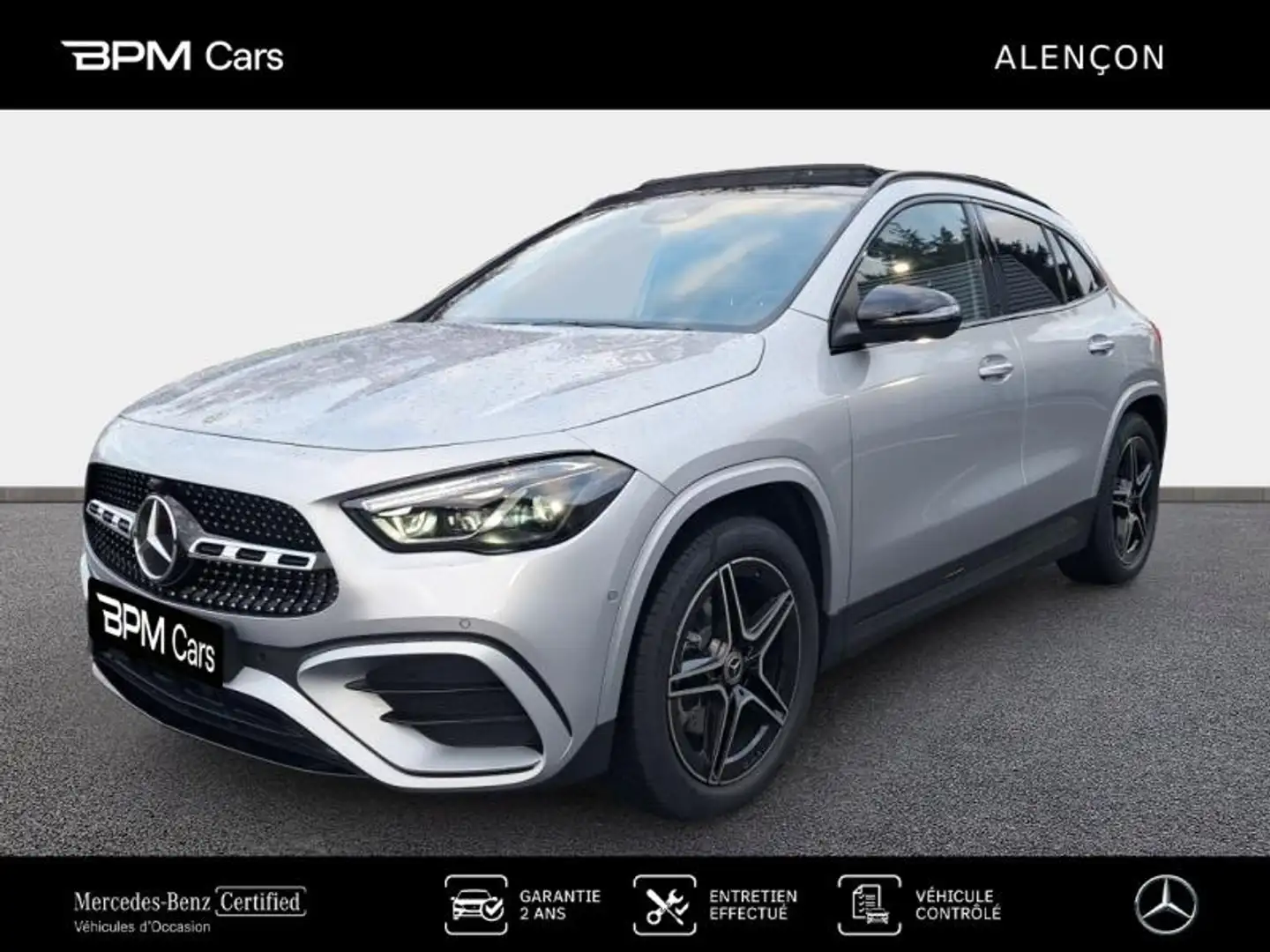 Mercedes-Benz GLA 200 200 d 150ch AMG Line 8G-DCT Argent - 1