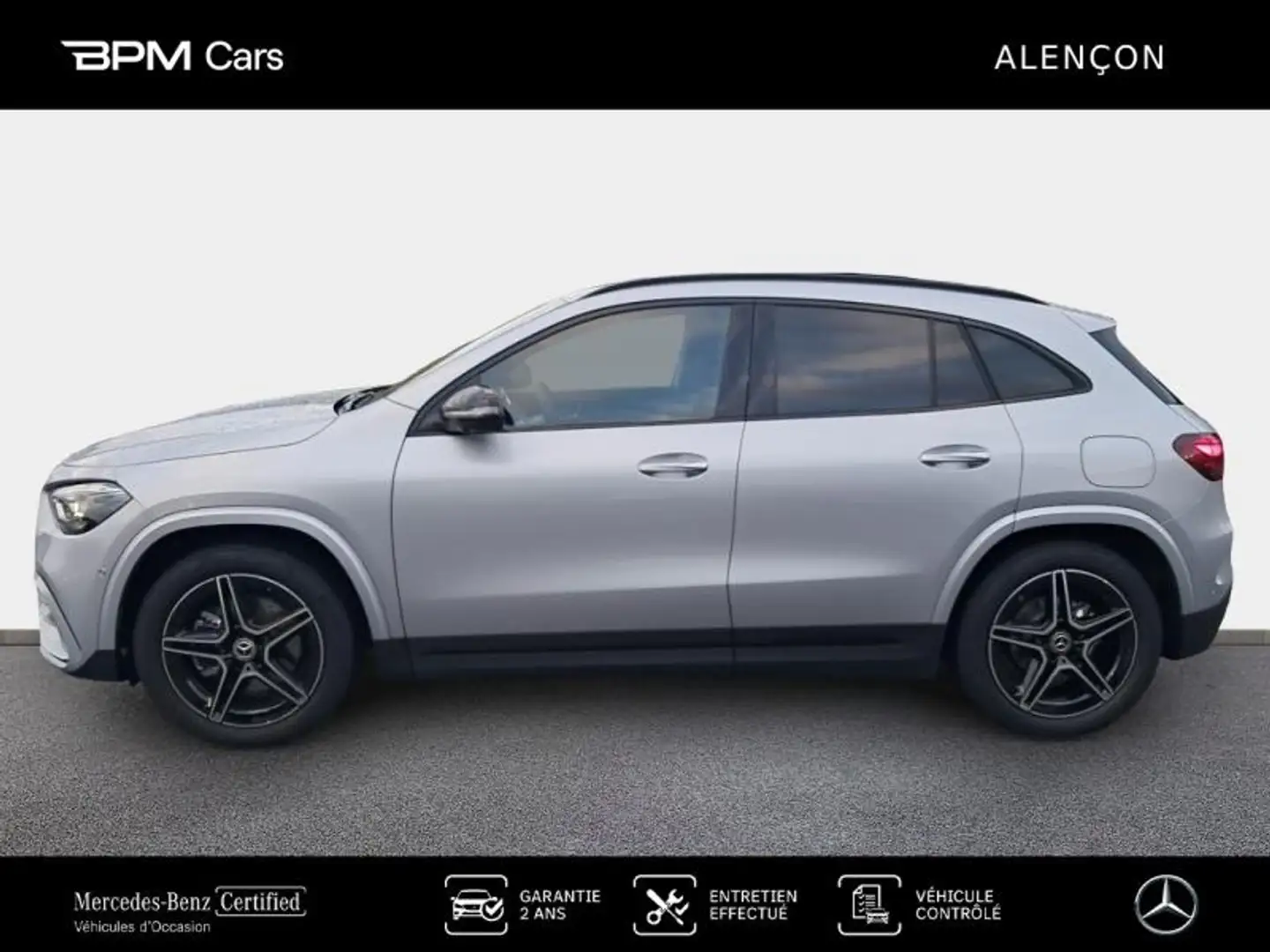 Mercedes-Benz GLA 200 200 d 150ch AMG Line 8G-DCT Argent - 2