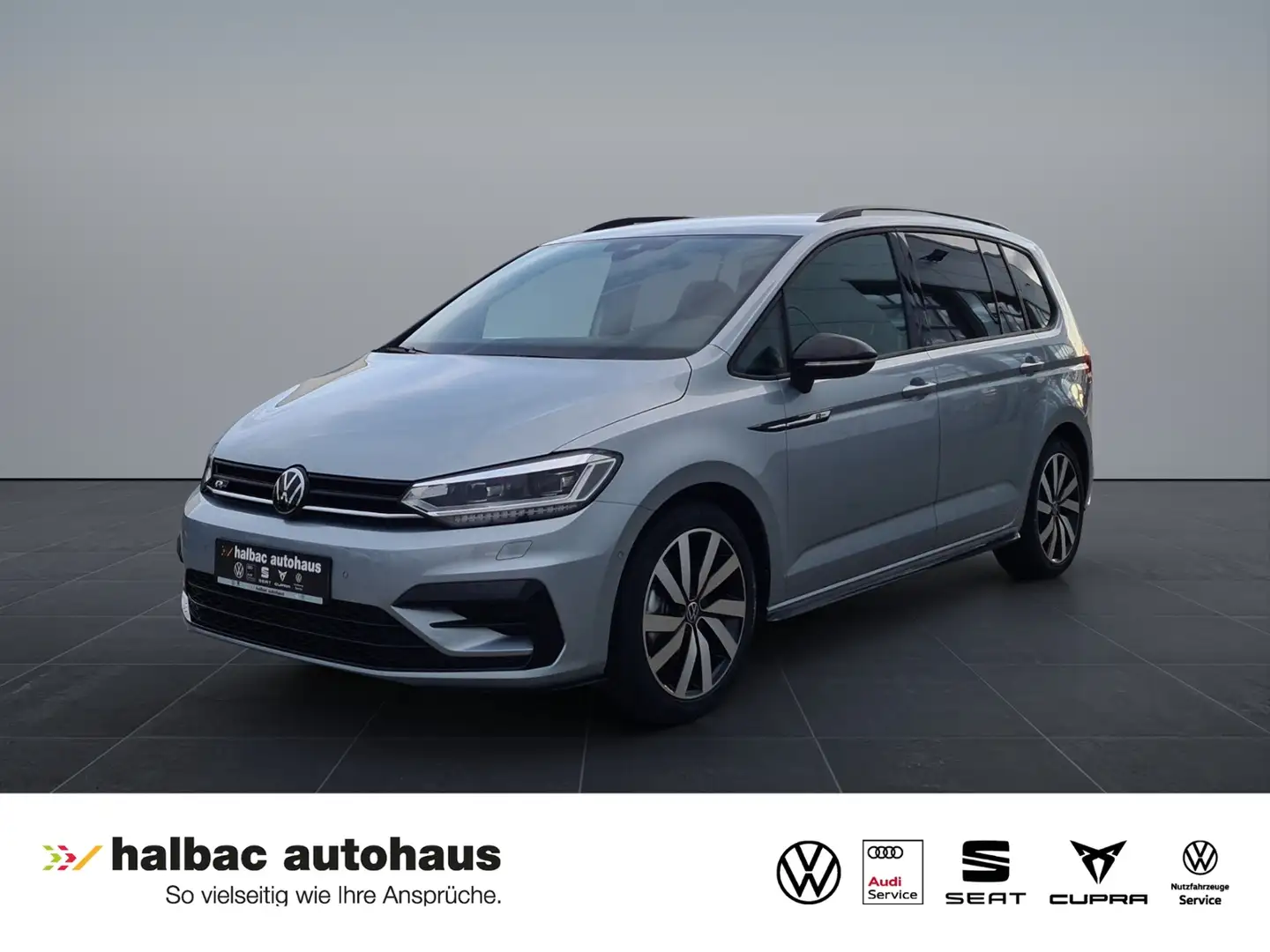 Volkswagen Touran 2.0 TDI DSG Highline+R-LINE+AHK+WR+STANDHEIZ+KIND Argent - 1