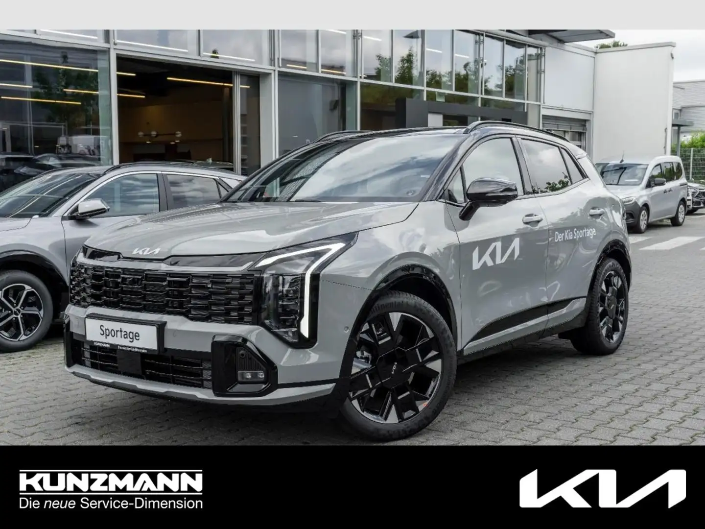 Kia Sportage 1.6T DCT AWD GT-Line Panorama H&K Sound Grau - 1