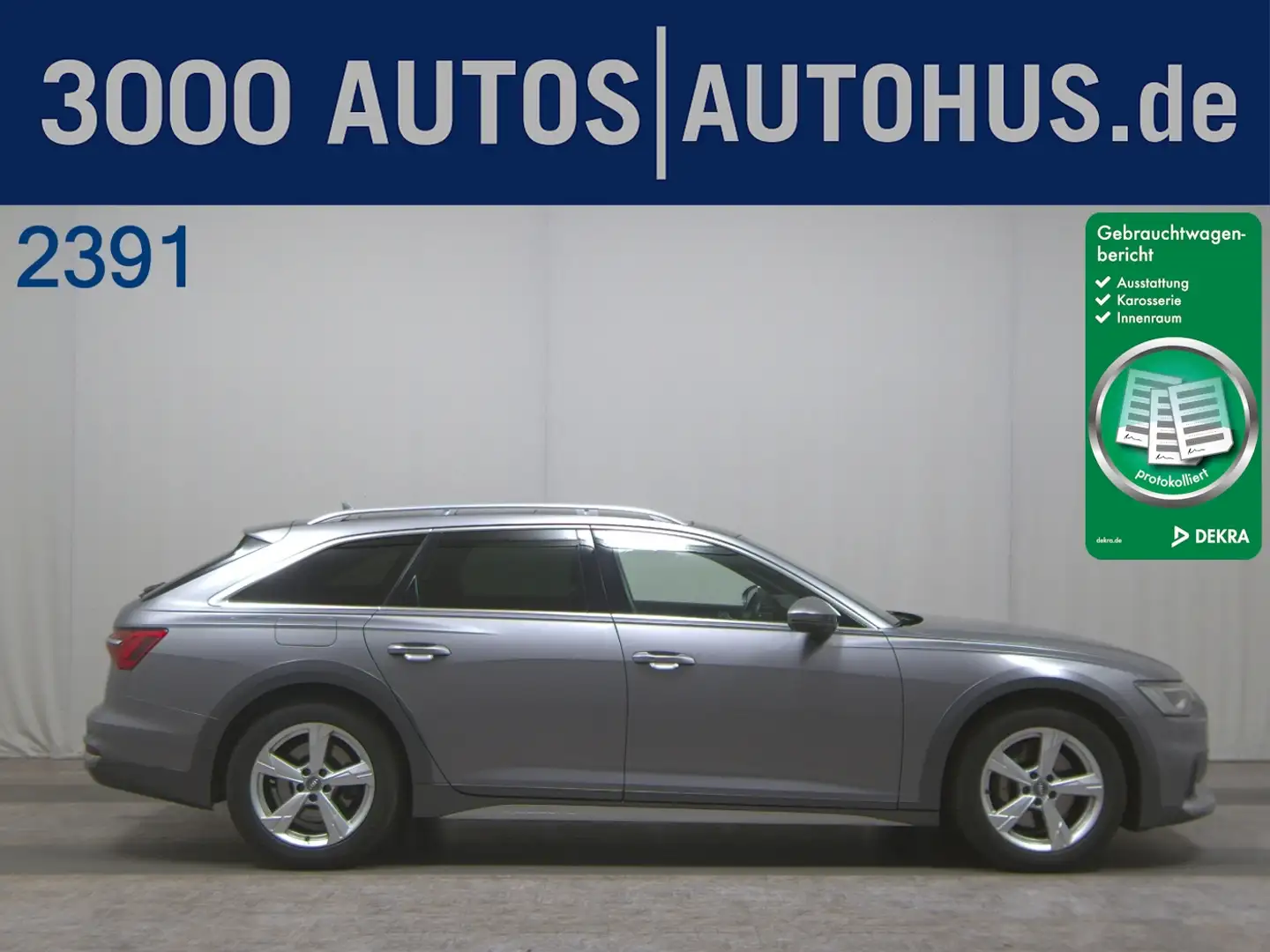 Audi A6 allroad 50 TDI Qu. Matrix vc Navi+ Pano AHK Grau - 1