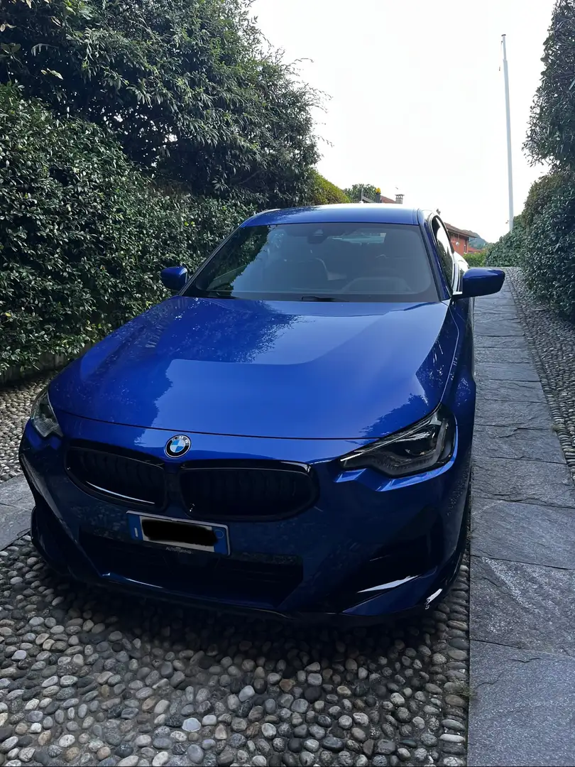 BMW 220 220d Coupe Msport MPerformance pack Blauw - 1