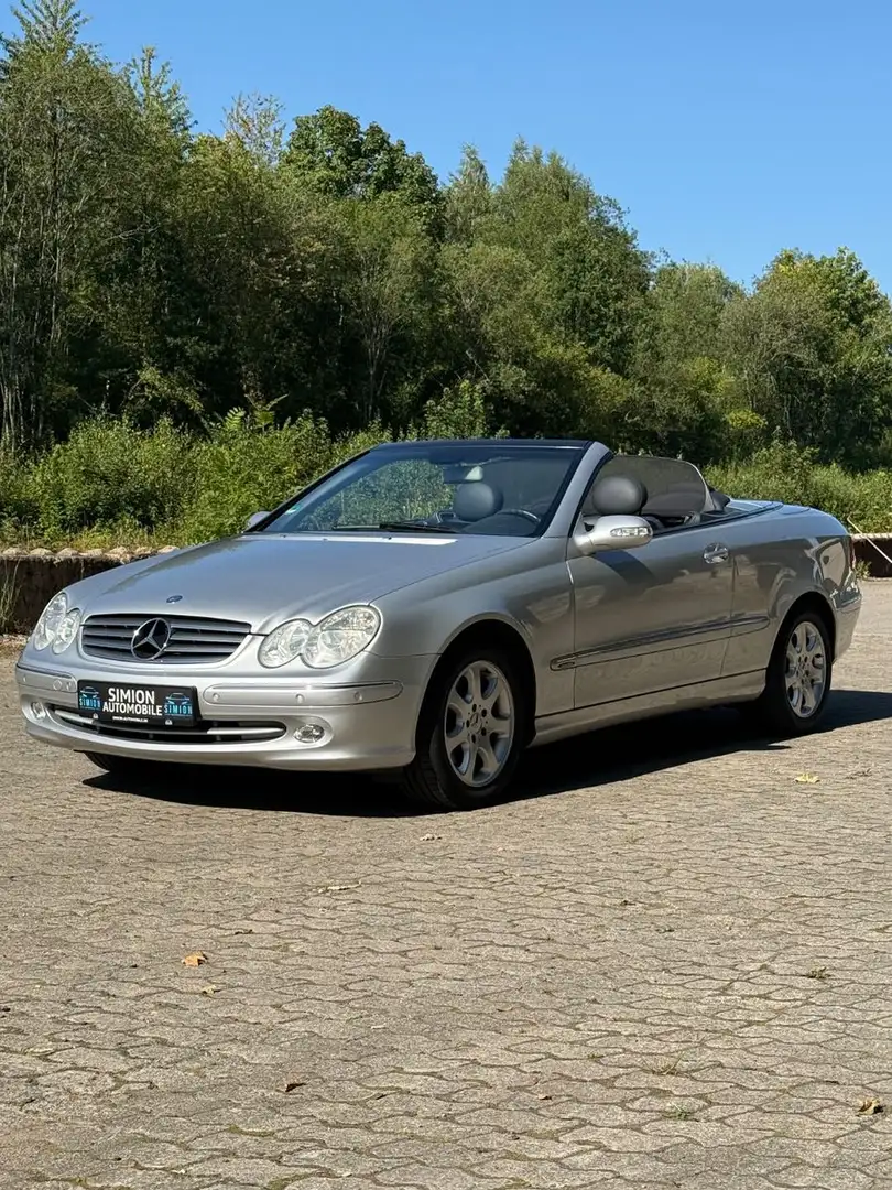 Mercedes-Benz CLK 200 Cabrio CLK 200 Kompressor 131TKM TOP Zustand Silber - 1