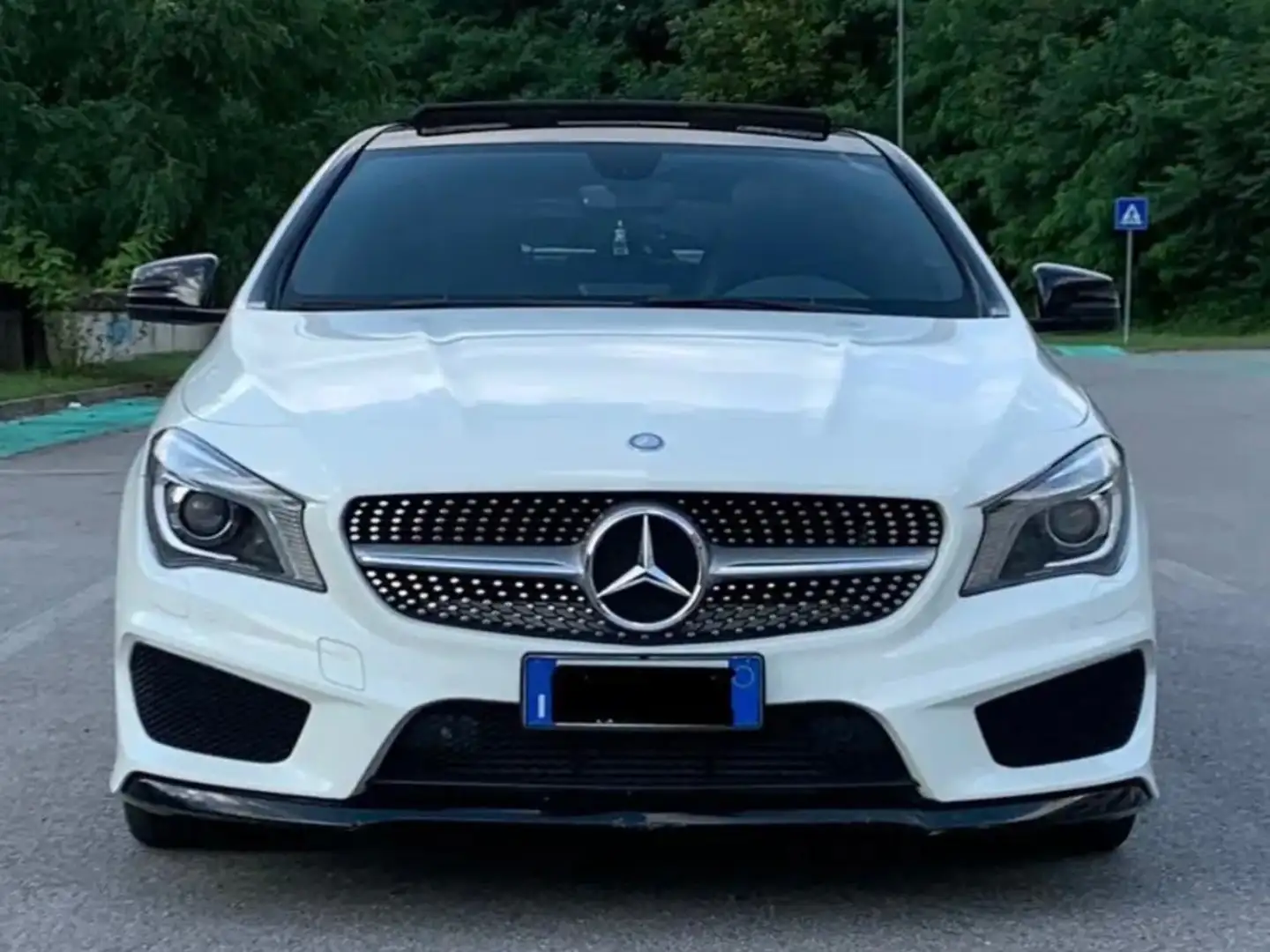 Mercedes-Benz CLA 220 CLA 220 cdi Premium 170cv auto Bianco - 1