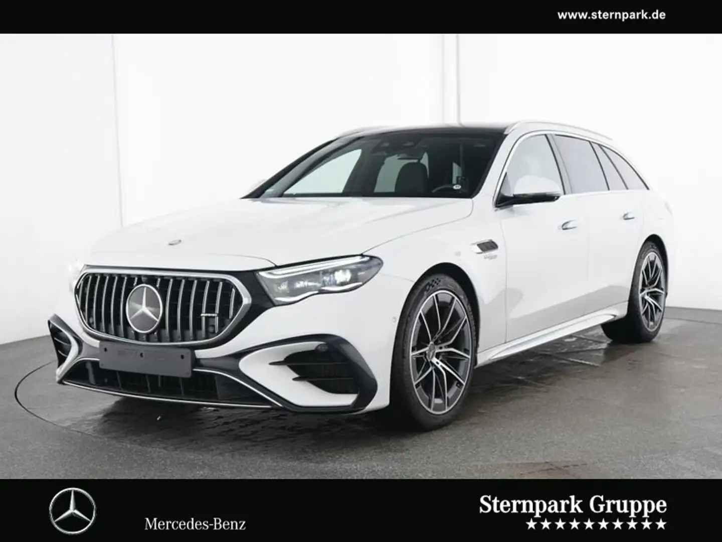 Mercedes-Benz E 53 AMG AMG E 53 4M+ T 'Superscreen'AHK'Pano'HeadUp' Navi Weiß - 1