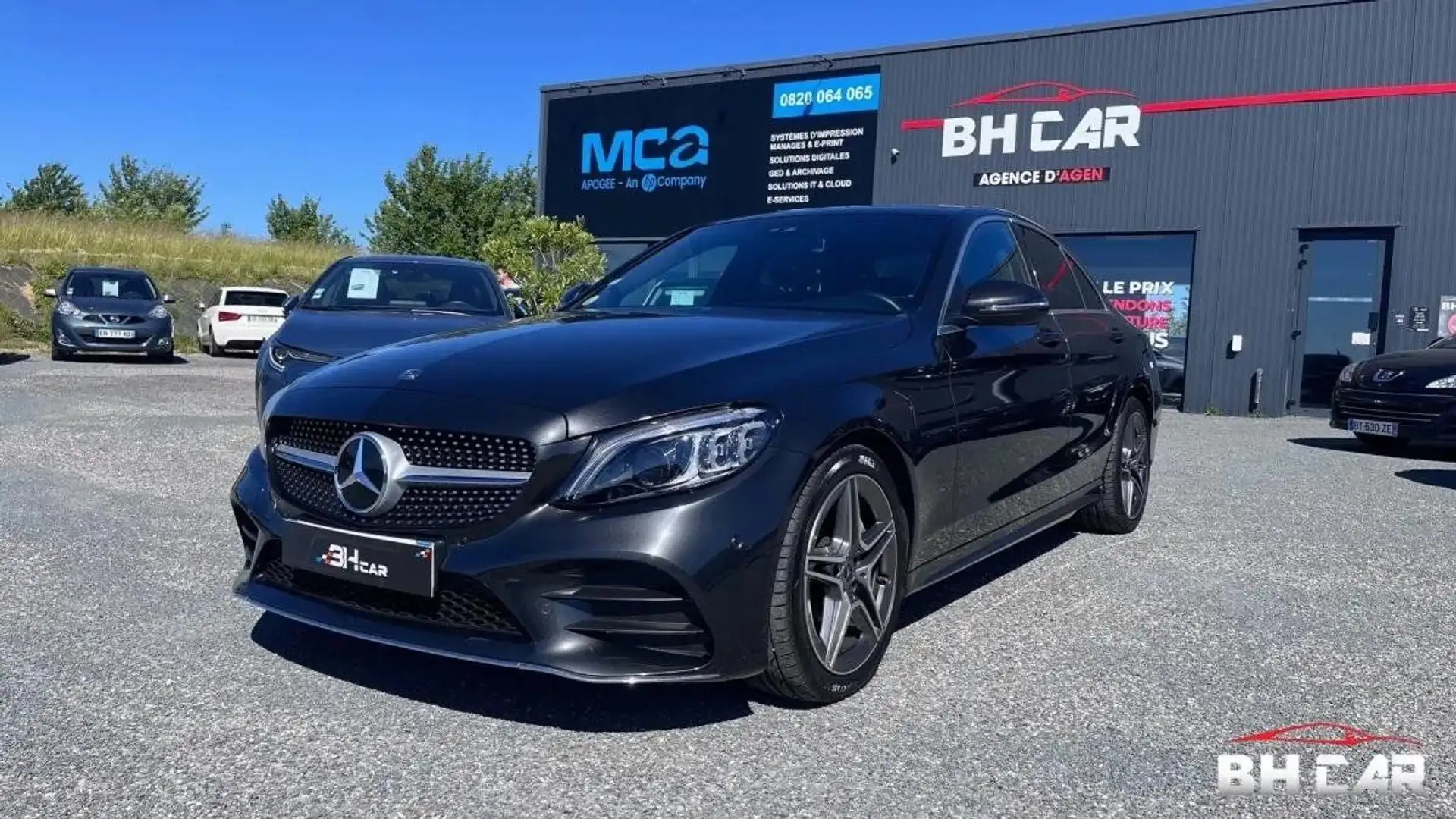 Mercedes-Benz C 200 1.6 200 d 160 amg line 9g-tronic bva - 2