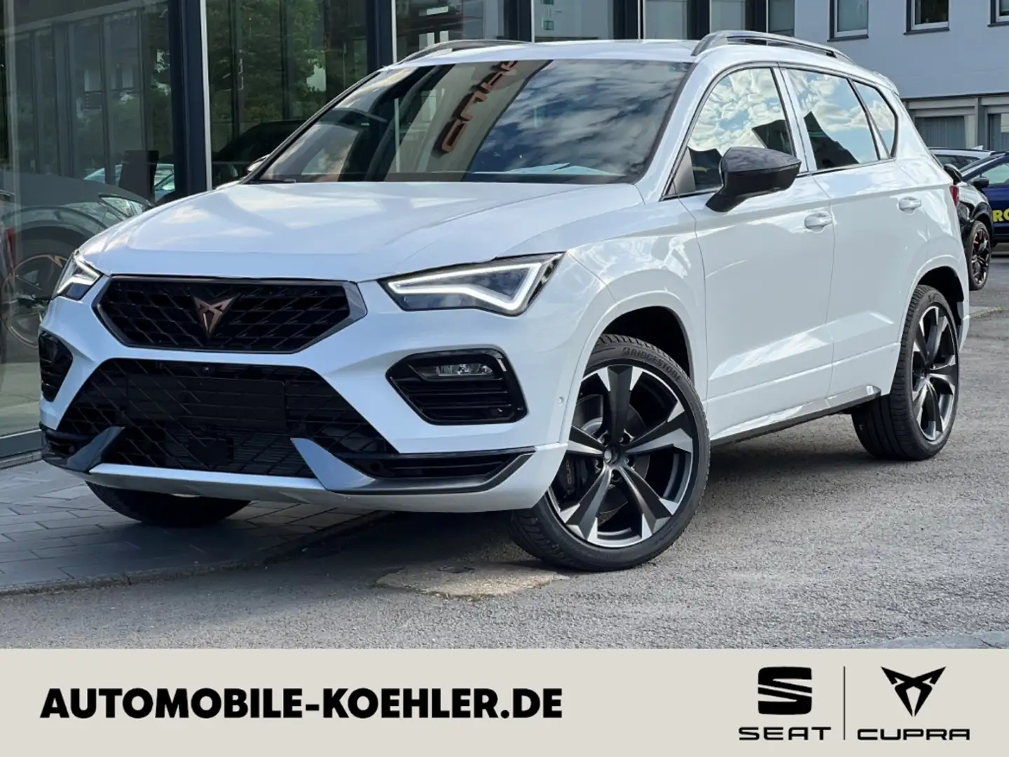 CUPRA Ateca VZ 2.0 TSI DSG 4Drive AHK, Pano, el.Heckkl. Weiß - 1