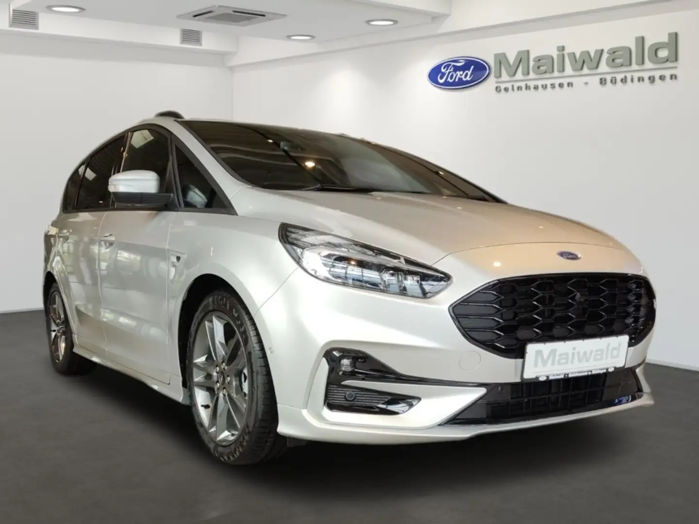 Ford S-Max Hybrid ST-Line 2.5 Duratec FHEV EU6d StandHZG AHK- Gümüş rengi - 2