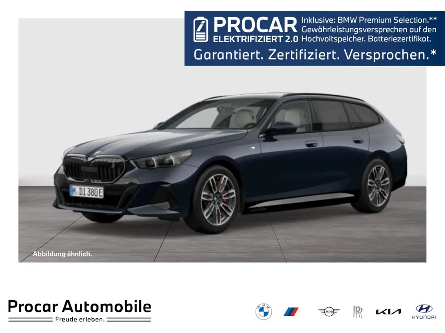 BMW i5 eDrive40 Touring M Sport HUD PANO ACC RFK LM Schwarz - 1