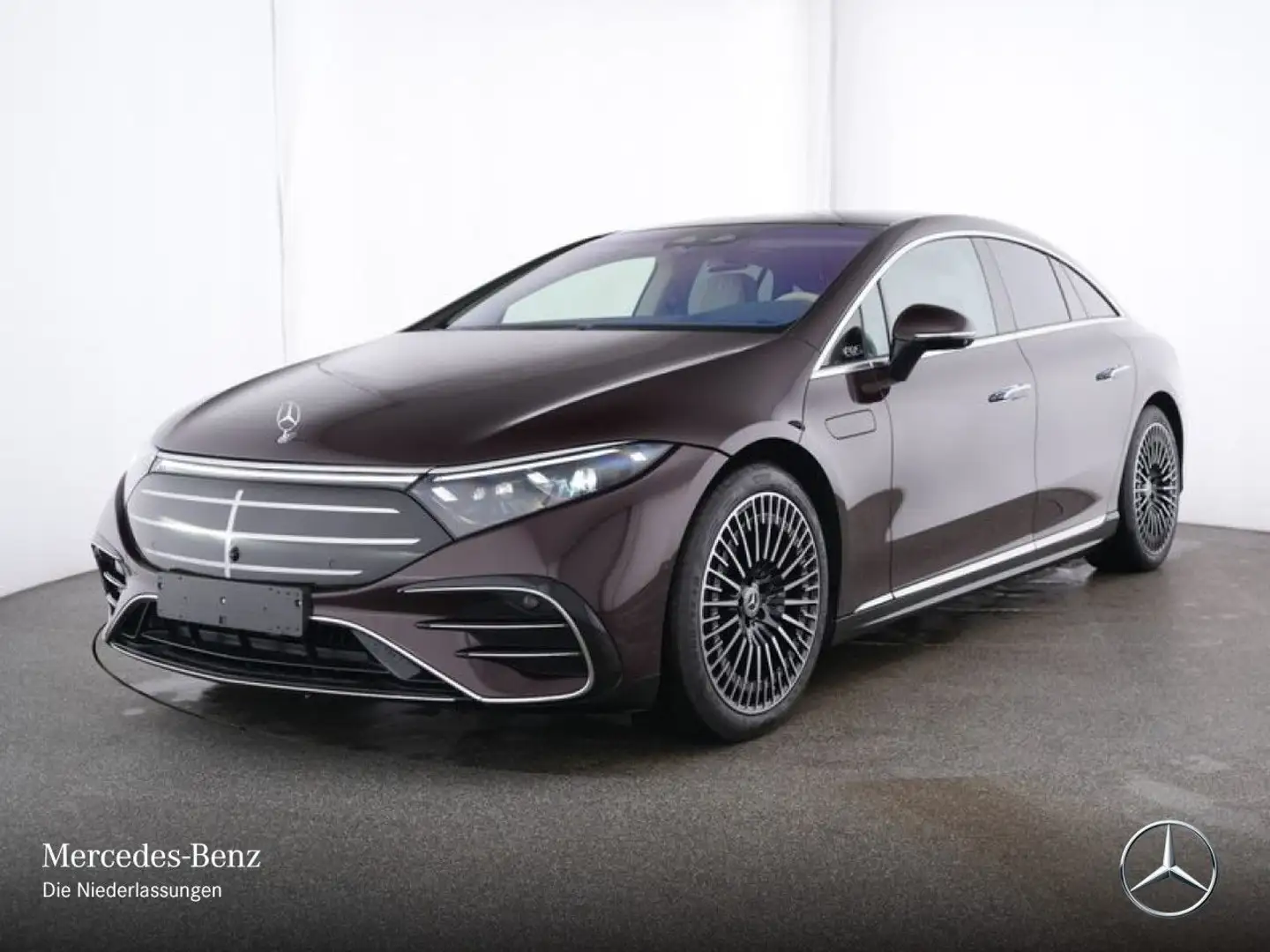 Mercedes-Benz EQS 450 AMG Fahrass Fondent Pano Burmester Distr. Rojo - 2