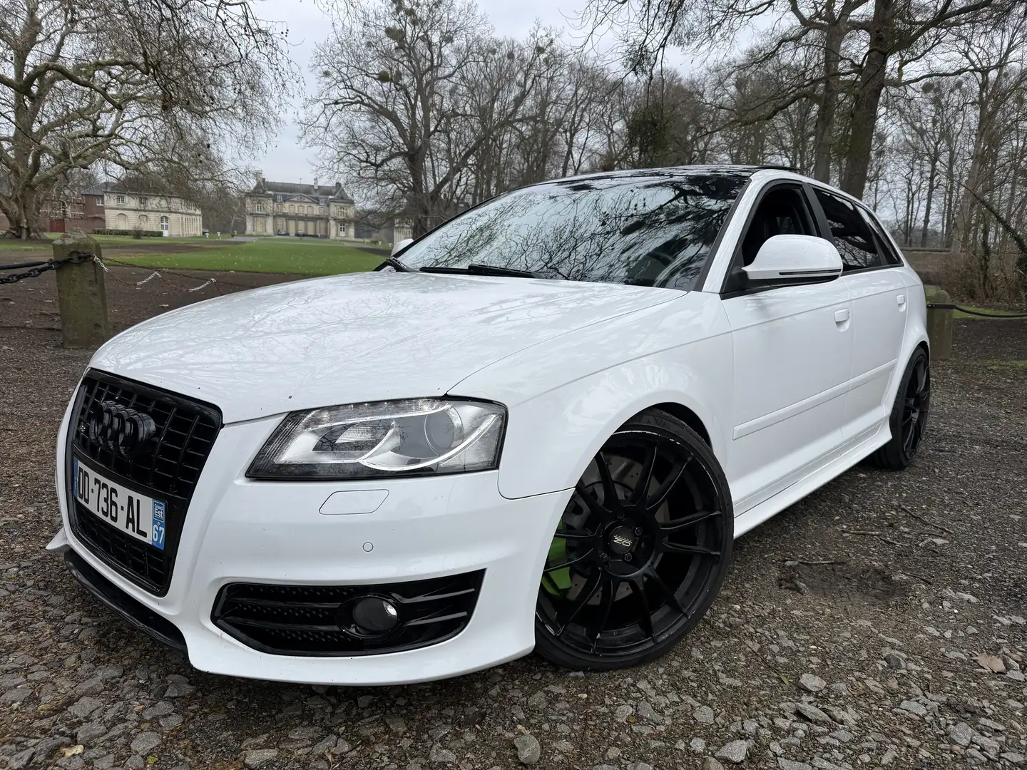 Audi S3 S3 Sportback 2.0 TFSI Quattro S tronic CUIR PANO Weiß - 1