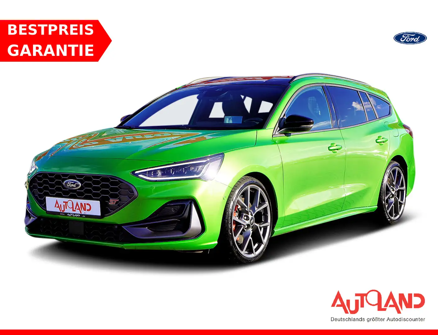 Ford Focus Turnier 2.3 EcoBoost ST X B&O Navi Head-Up Grün - 1