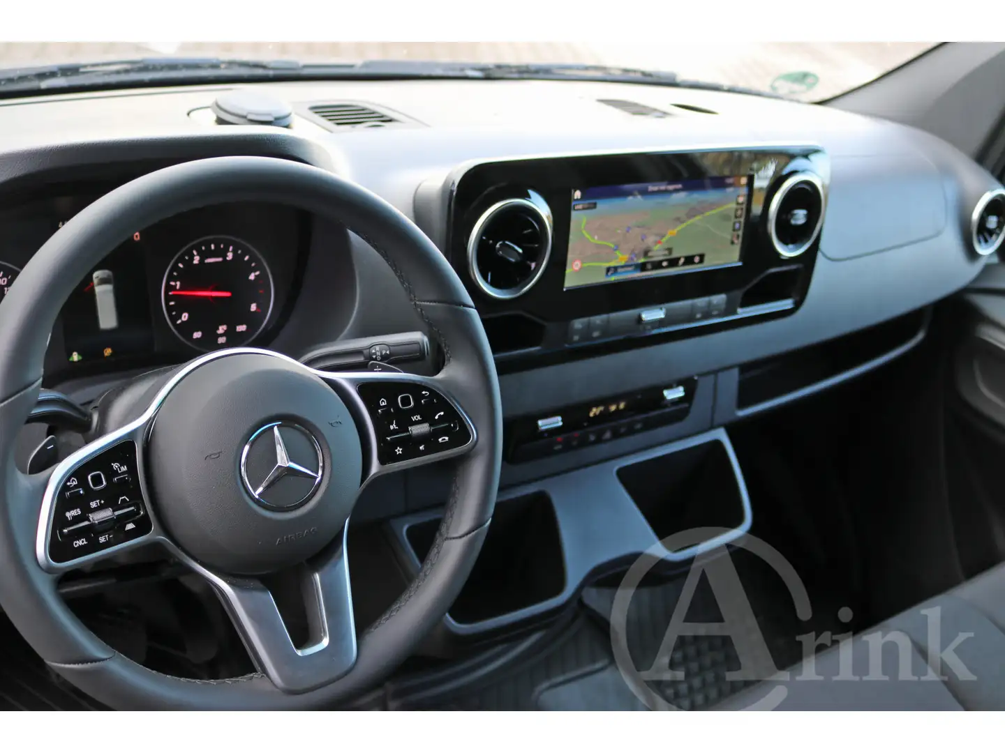 Mercedes-Benz Sprinter 317 CDI L2H2 BPM vrij 360° ALARM KL3 DISTRONIC MBU Grijs - 2
