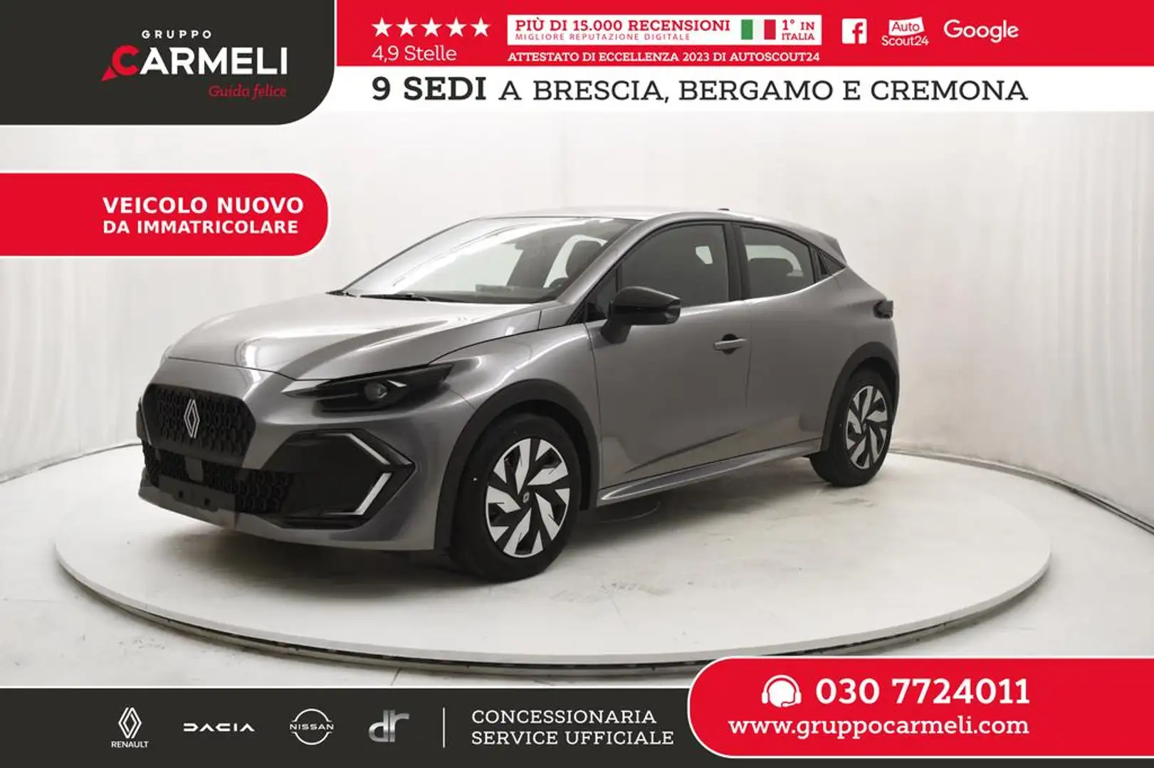 Renault Clio Clio 1.8 Full Hybrid E-Tech Evolution 160cv Auto Grau - 1