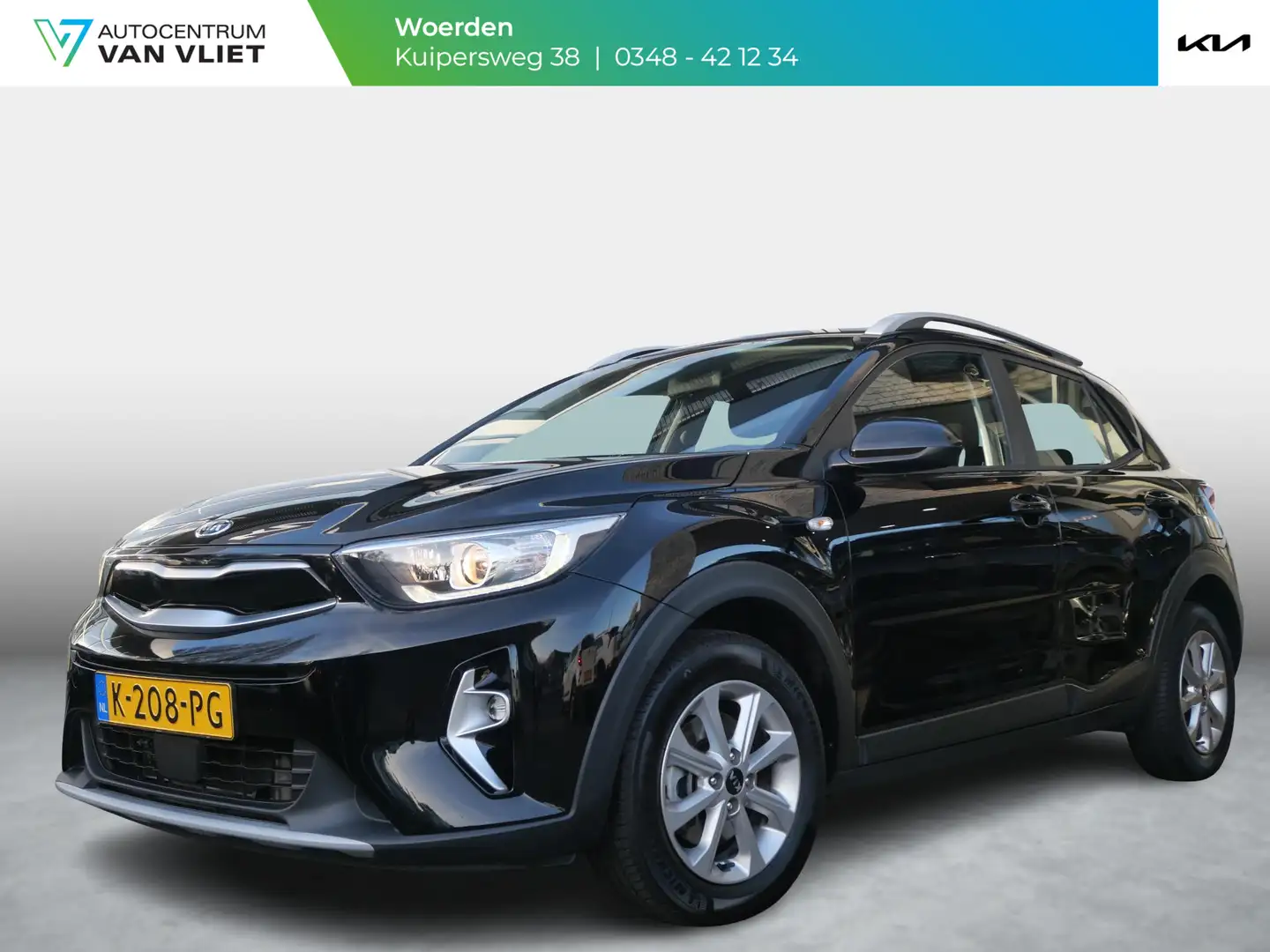 Kia Stonic 1.0 T-GDi MHEV DynamicLine | Cruise | Clima | Came Zwart - 1