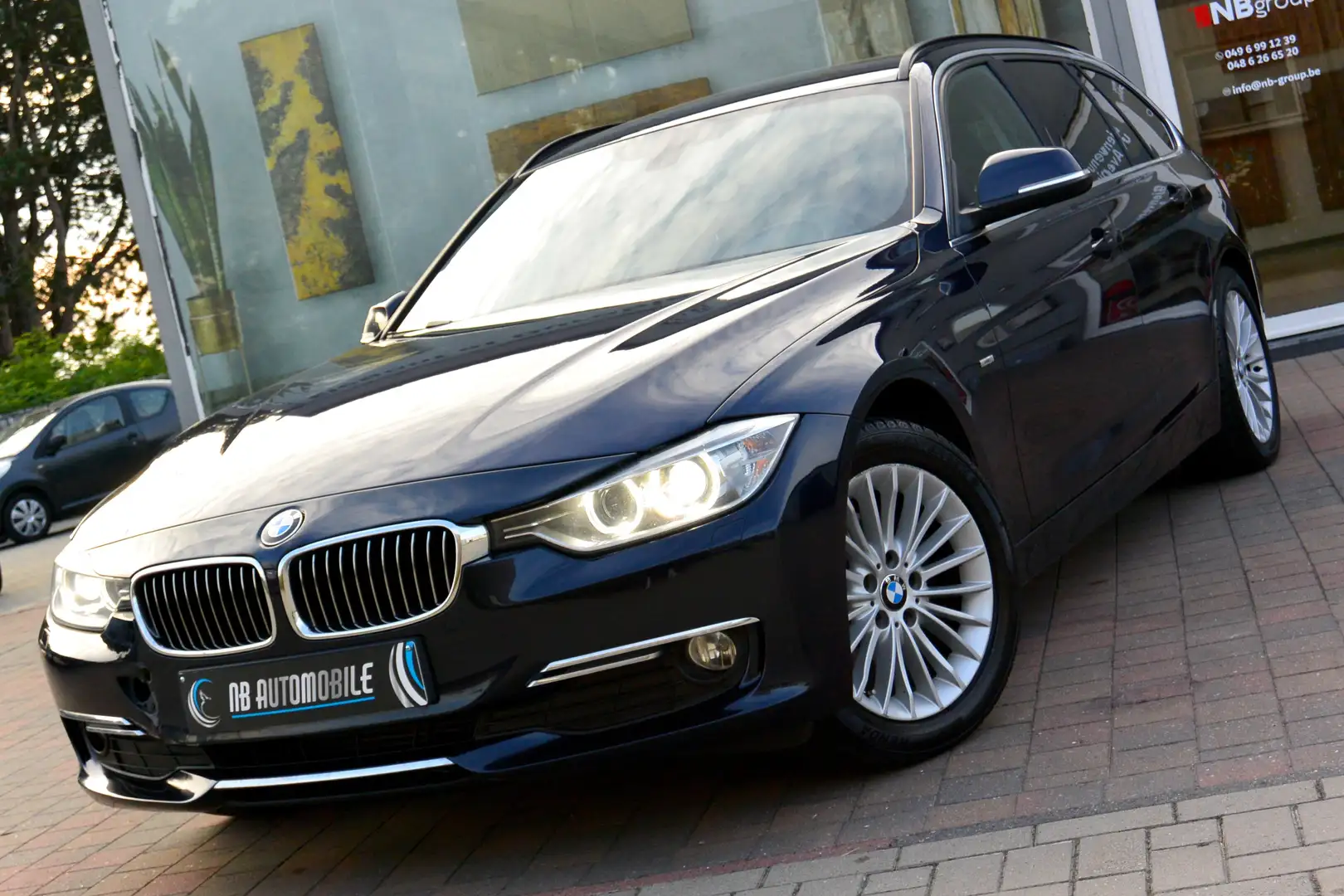 BMW 320 dAS Touring Luxury_BOITE AUTO_XENON_NAVI PRO_✅ Blauw - 1