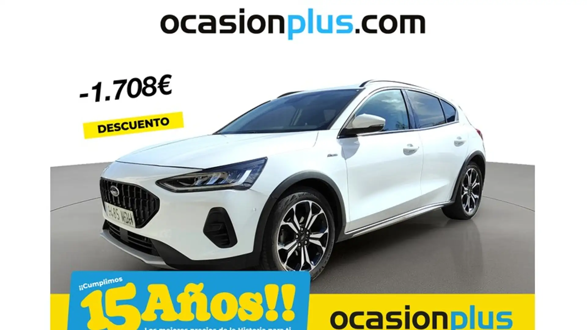 Ford Focus 1.0 Ecoboost MHEV Active 155 Blanco - 1