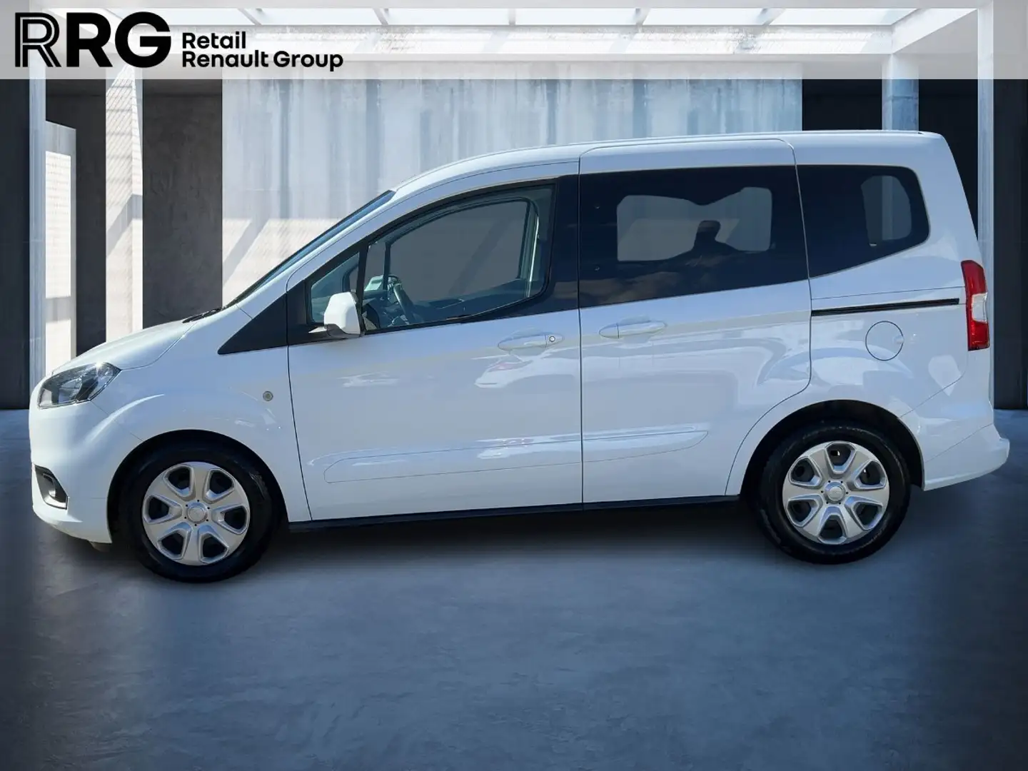 Ford Tourneo Courier Courier 1.5 TDCi Trend Blanc - 2