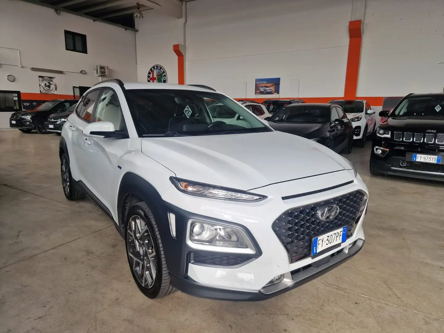 Hyundai KONA Kona I 2017 1.6 hev Exellence Premium Pack 2wd dct Bianco - 1