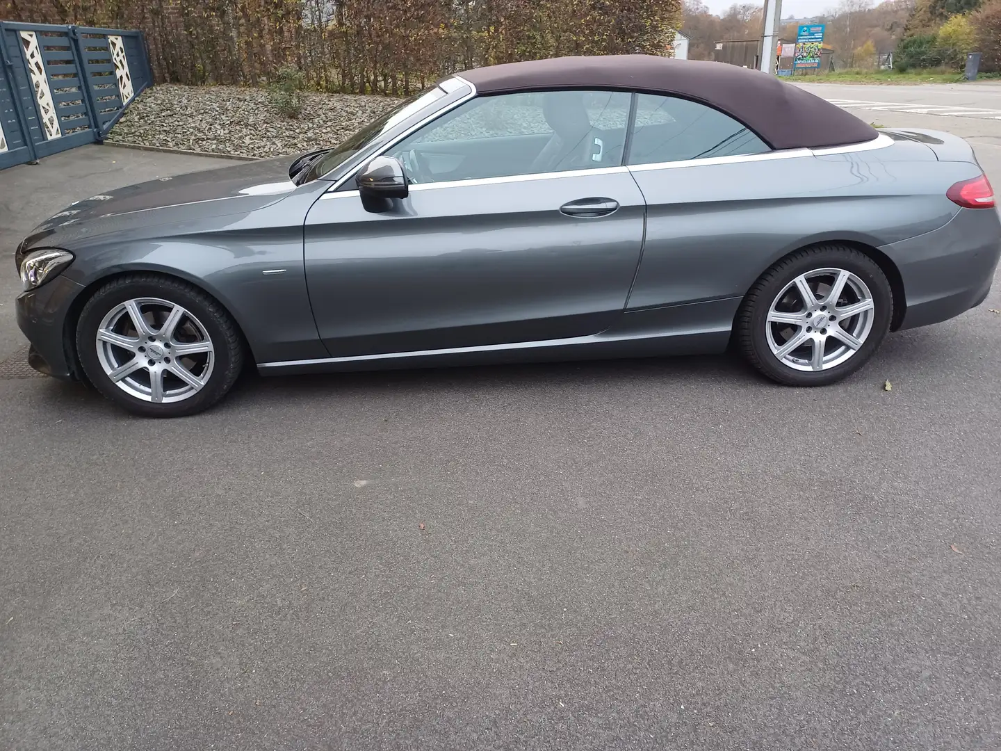 Mercedes-Benz C 220 Cabriolet C 220 d 4-Matic Grijs - 2