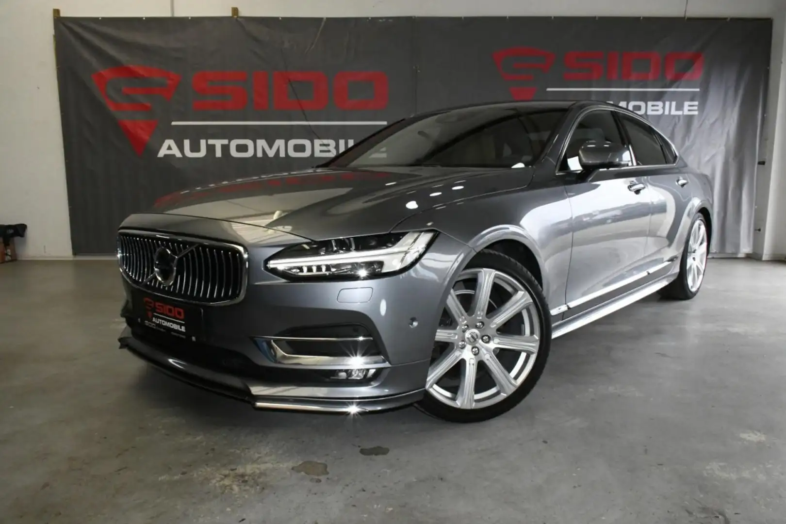 Volvo S90 Lim. Inscription ACC*HuD*B&W*S.DACH*TW*ST.HZ Gris - 1