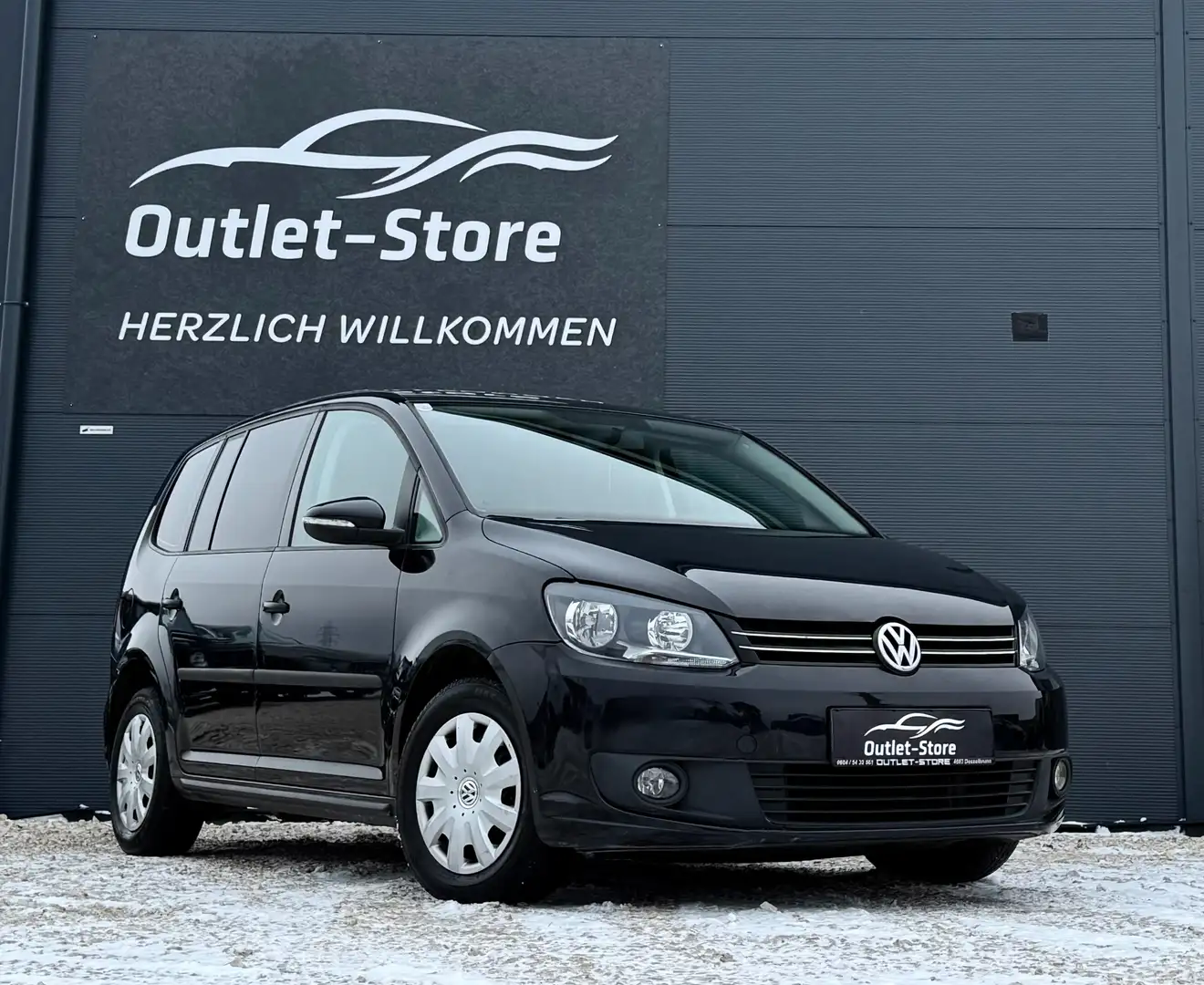 Volkswagen Touran Trendline BMT*2.Besitz*Tempomat*ARBÖ-Pickerl* Schwarz - 1