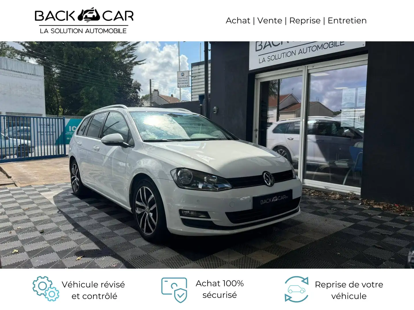 Volkswagen Golf 1.6 TDI 110 BlueMotion Technology DSG7 Confortline Wit - 1